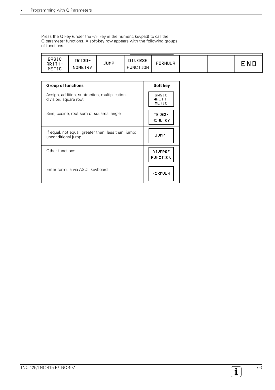 HEIDENHAIN TNC 407 (280 580) User Manual User Manual | Page 188 / 376