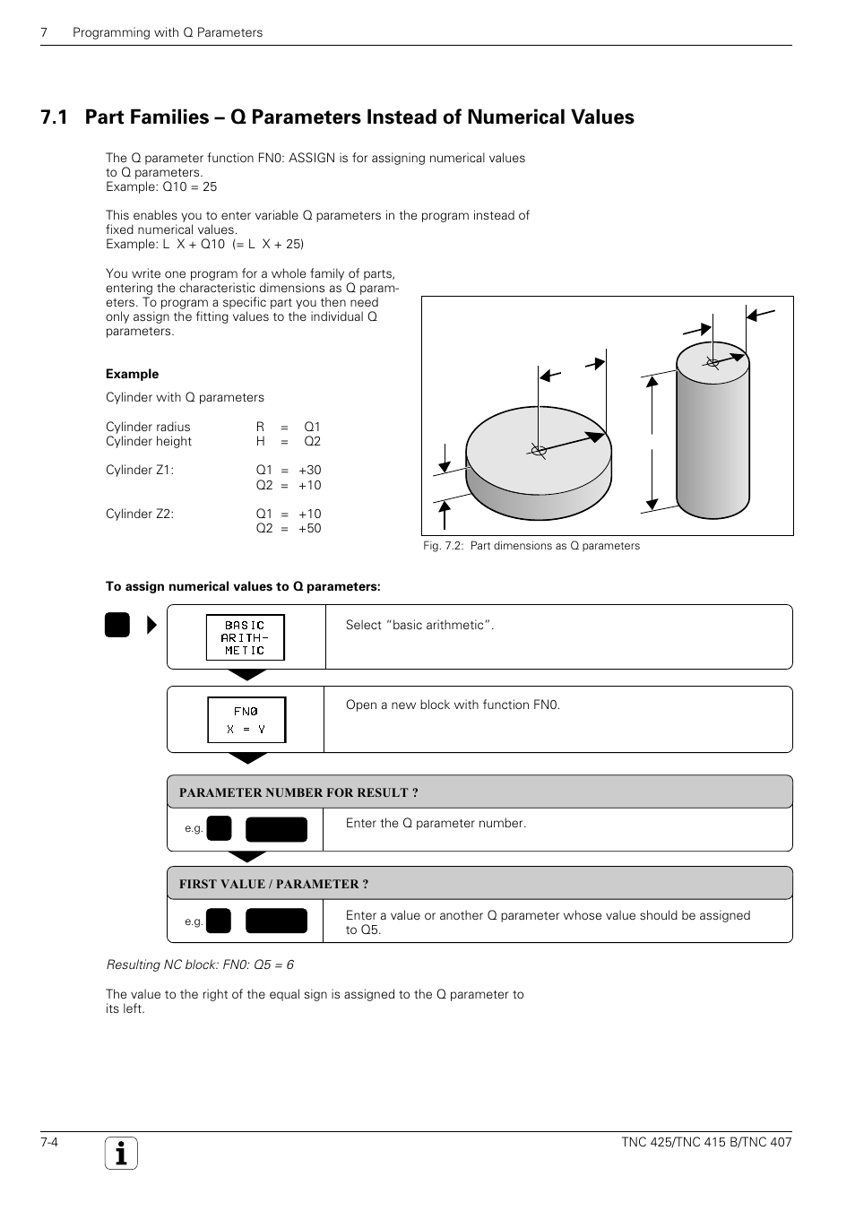 Z1 z2 | HEIDENHAIN TNC 407 (280 580) User Manual User Manual | Page 189 / 376