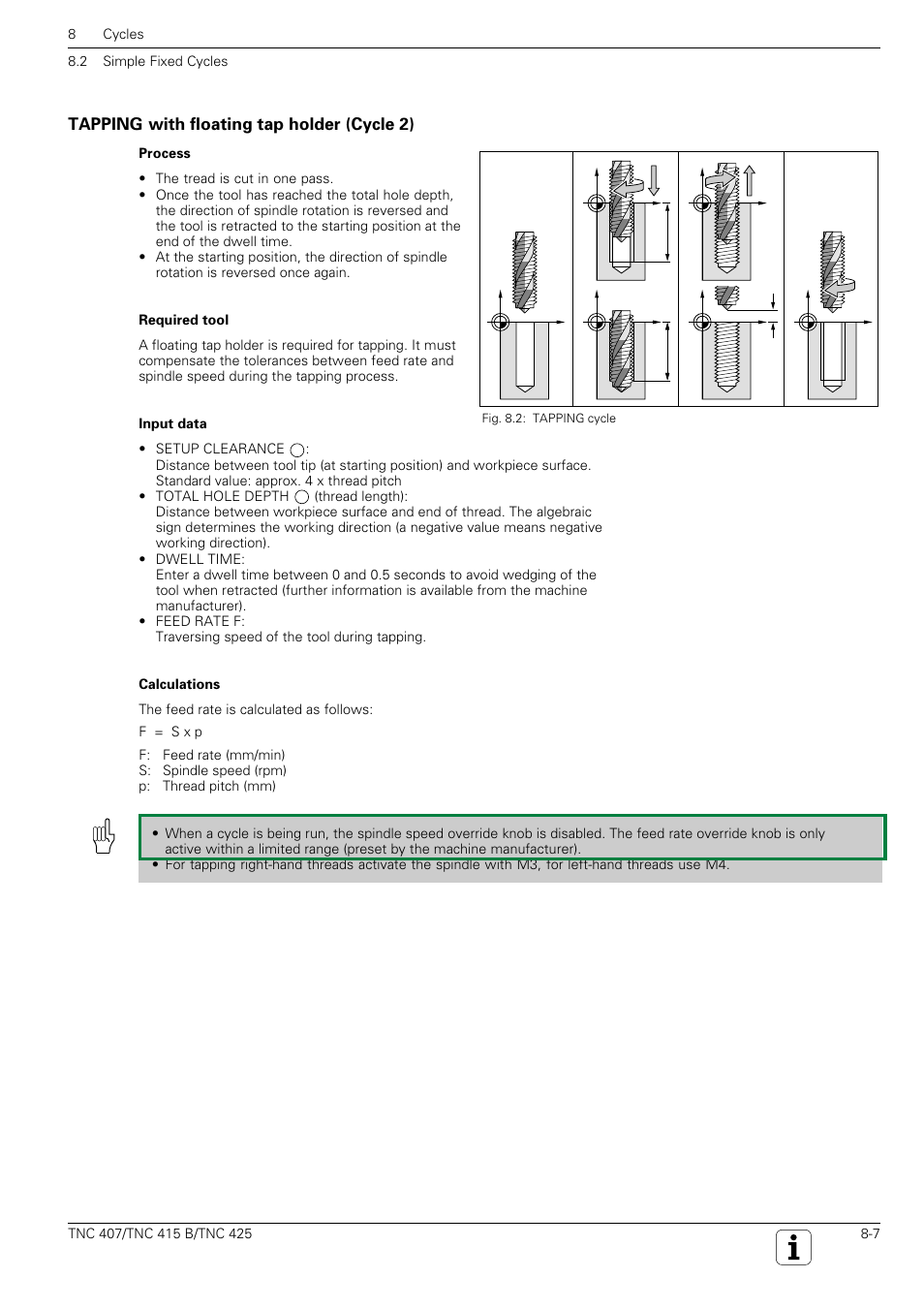 HEIDENHAIN TNC 407 (280 580) User Manual User Manual | Page 214 / 376