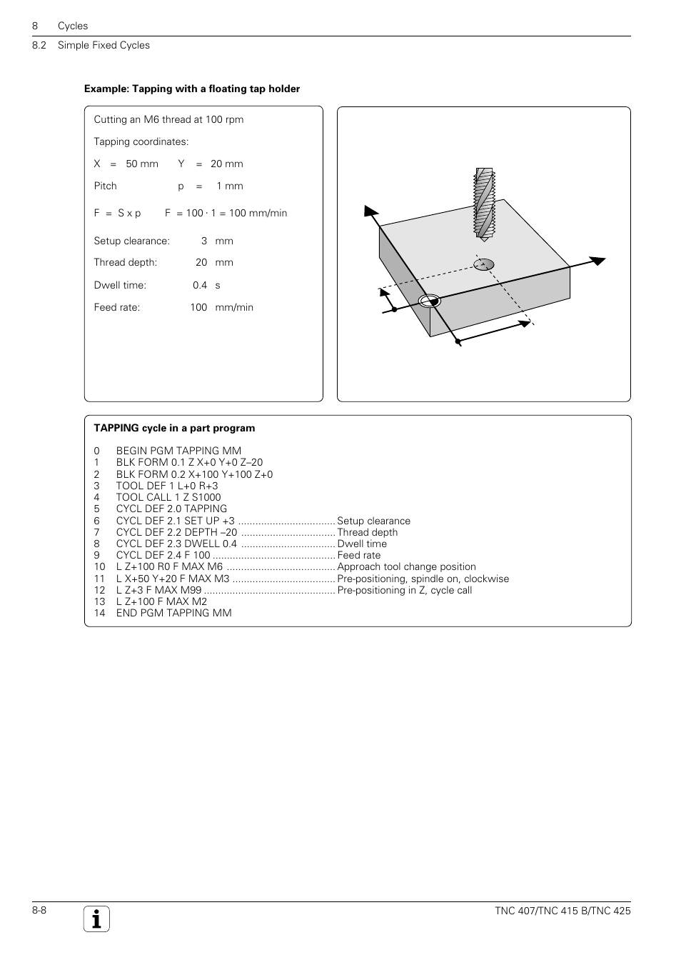 HEIDENHAIN TNC 407 (280 580) User Manual User Manual | Page 215 / 376