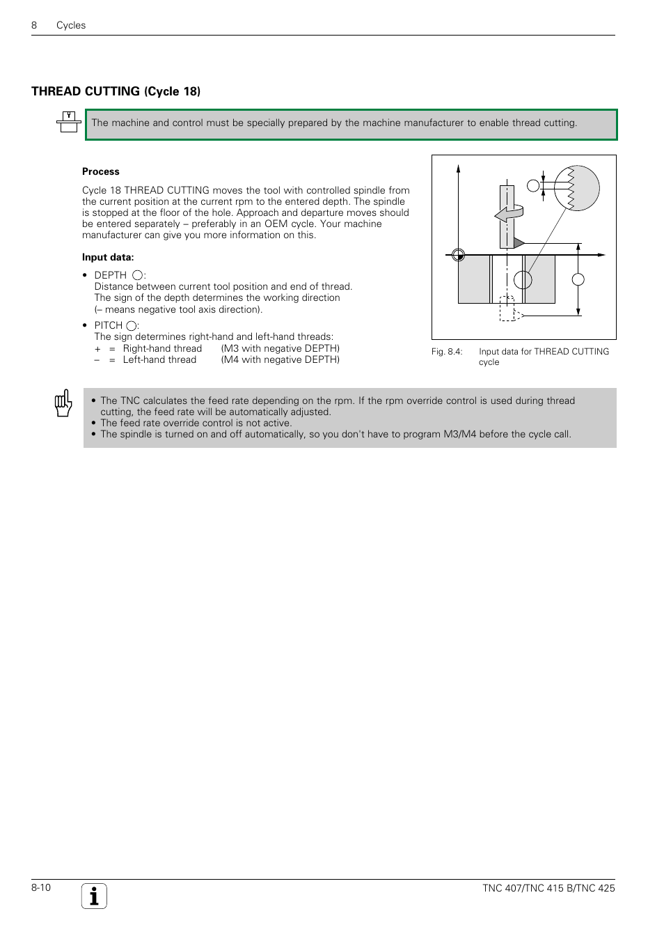 HEIDENHAIN TNC 407 (280 580) User Manual User Manual | Page 217 / 376
