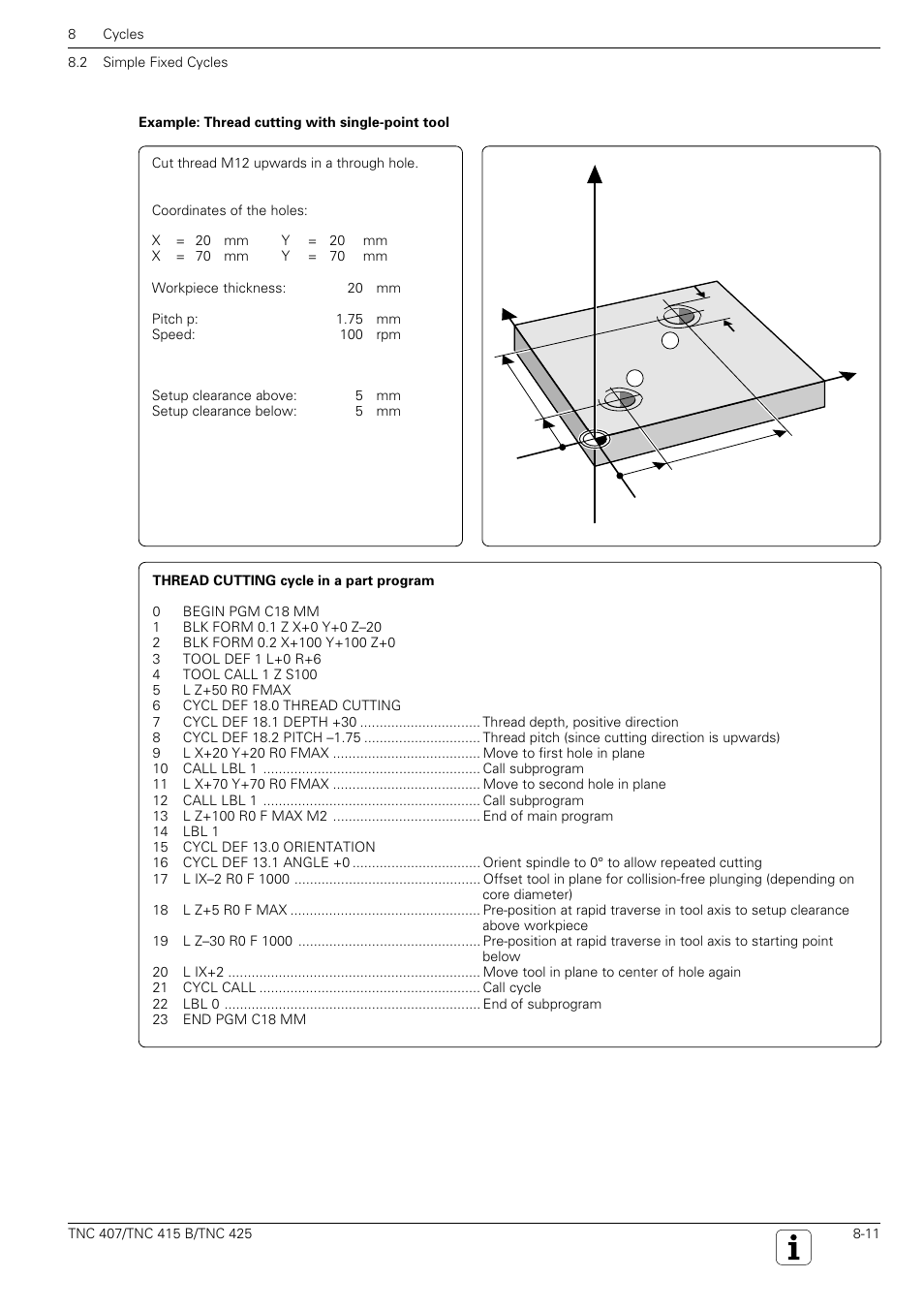 Yx z | HEIDENHAIN TNC 407 (280 580) User Manual User Manual | Page 218 / 376