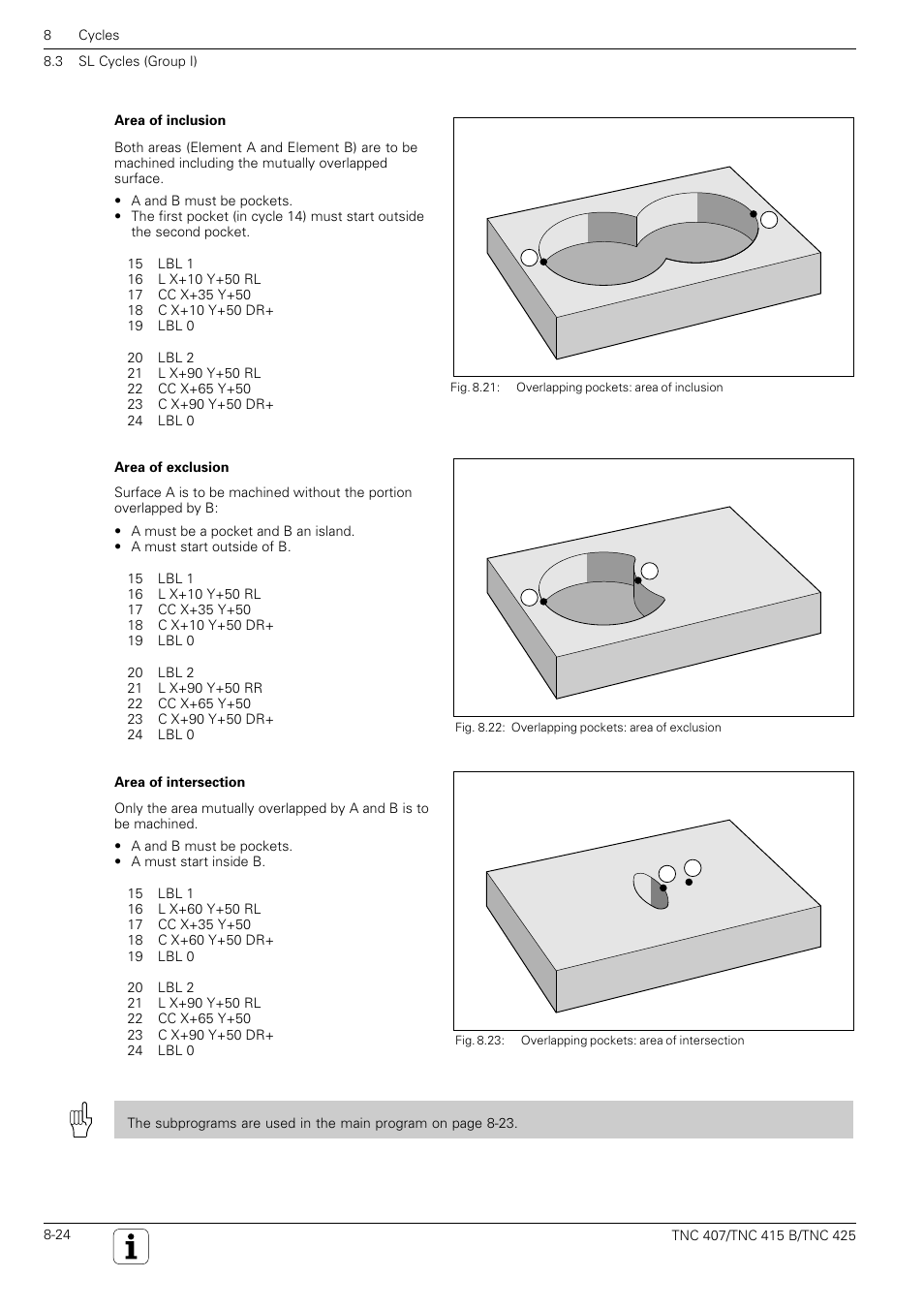 HEIDENHAIN TNC 407 (280 580) User Manual User Manual | Page 231 / 376