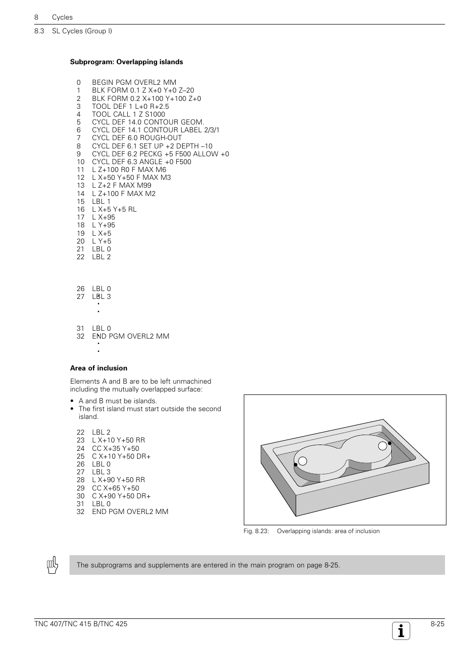 HEIDENHAIN TNC 407 (280 580) User Manual User Manual | Page 232 / 376