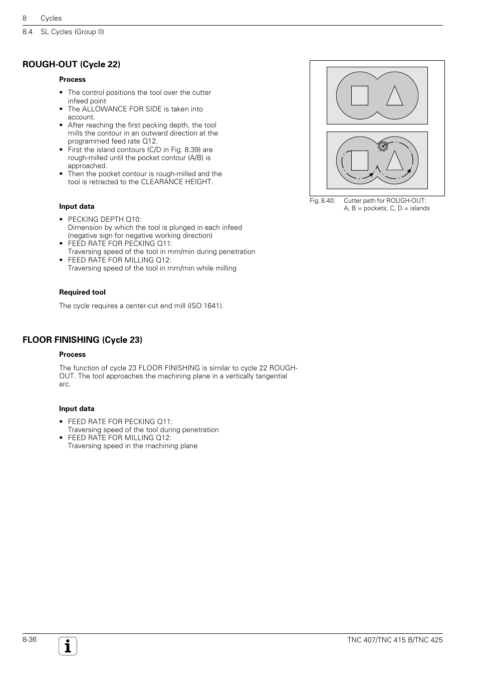 Ab d c | HEIDENHAIN TNC 407 (280 580) User Manual User Manual | Page 243 / 376