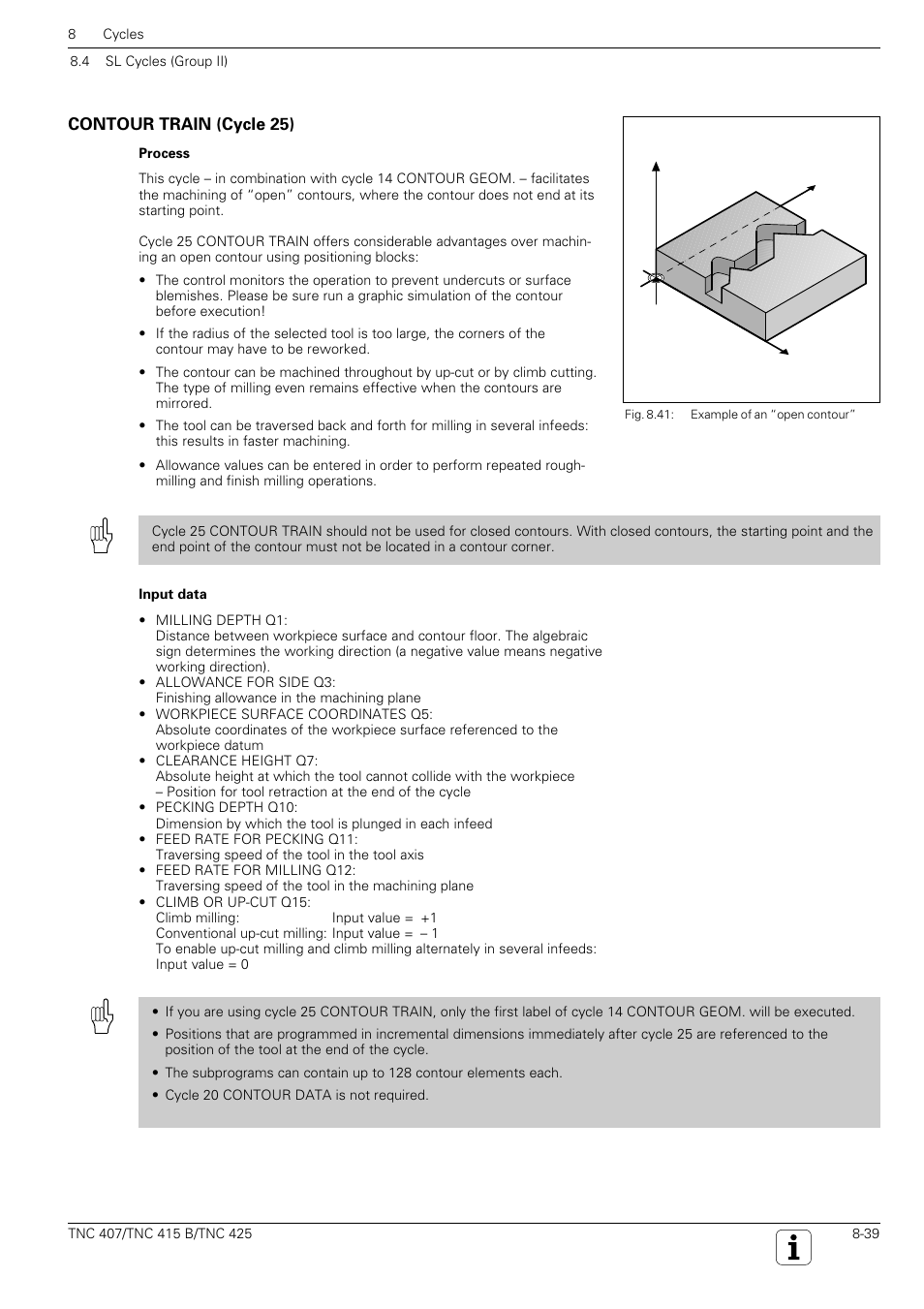 Yx z | HEIDENHAIN TNC 407 (280 580) User Manual User Manual | Page 246 / 376
