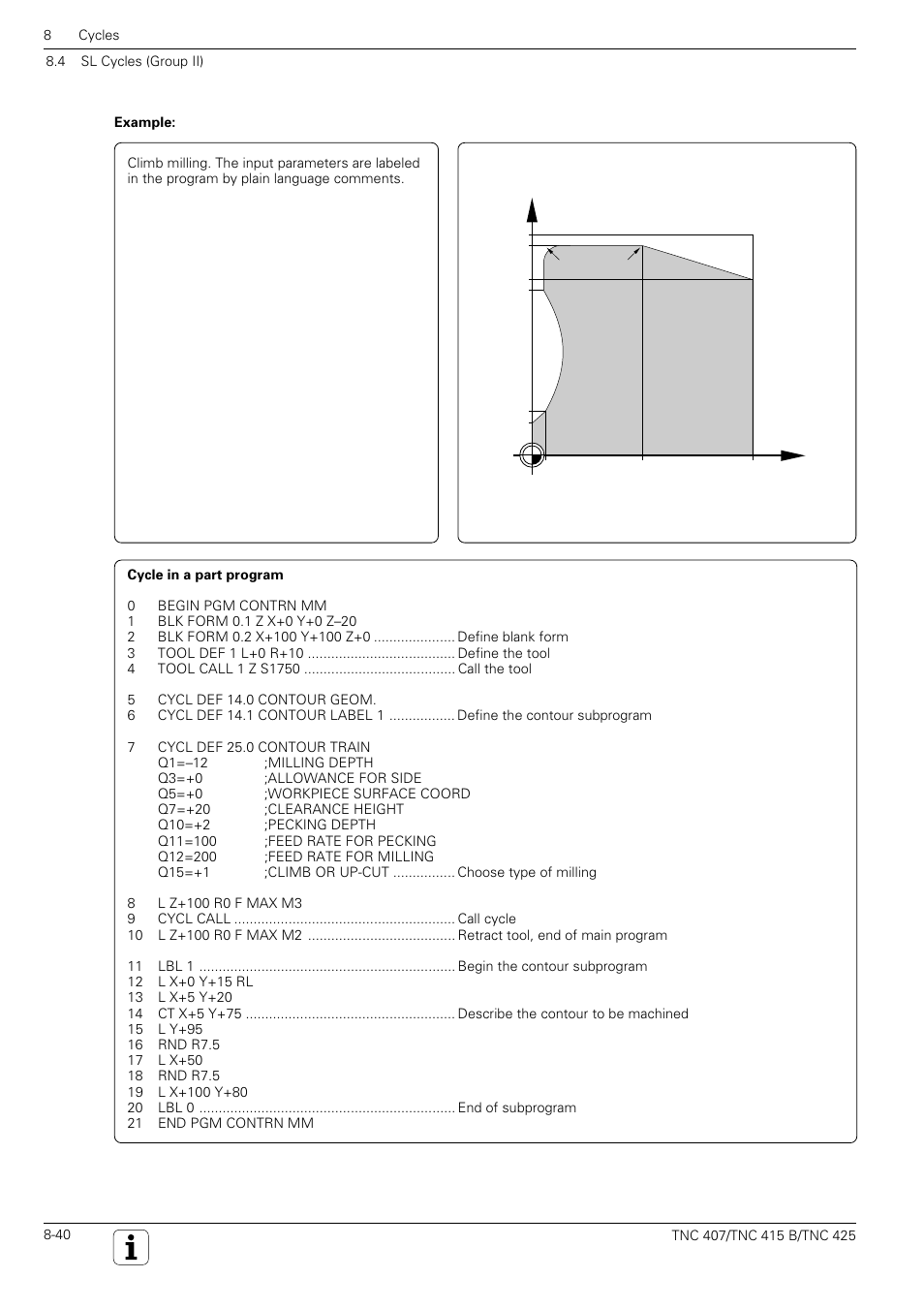 HEIDENHAIN TNC 407 (280 580) User Manual User Manual | Page 247 / 376