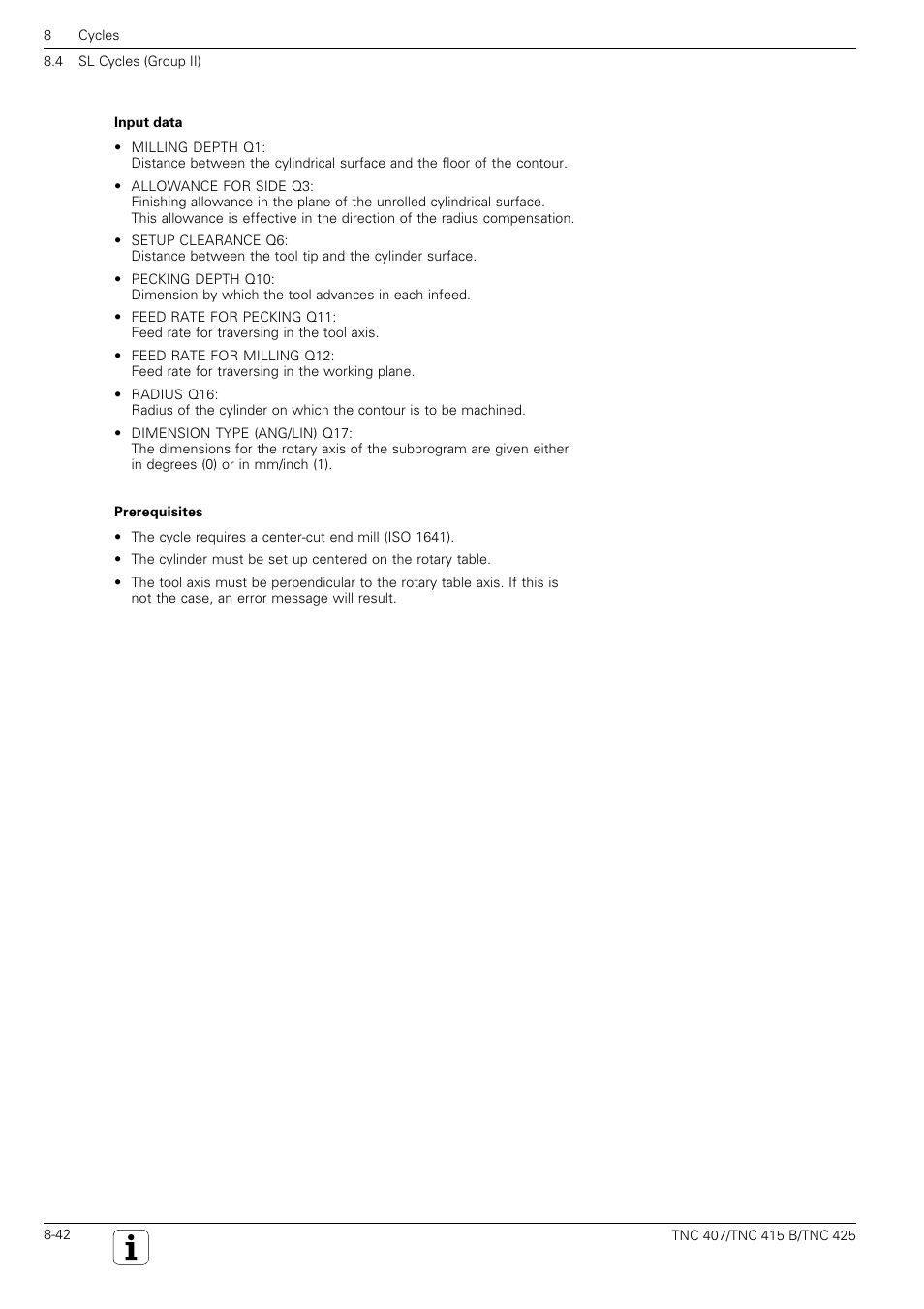 HEIDENHAIN TNC 407 (280 580) User Manual User Manual | Page 249 / 376
