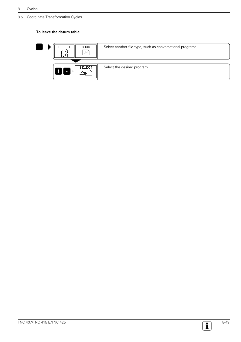 HEIDENHAIN TNC 407 (280 580) User Manual User Manual | Page 256 / 376