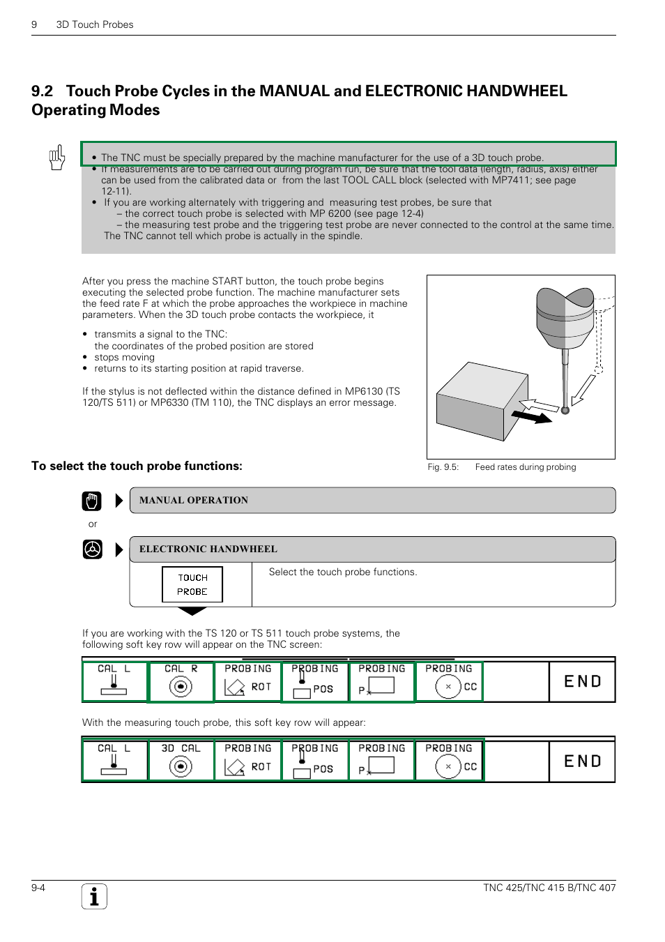 HEIDENHAIN TNC 407 (280 580) User Manual User Manual | Page 271 / 376