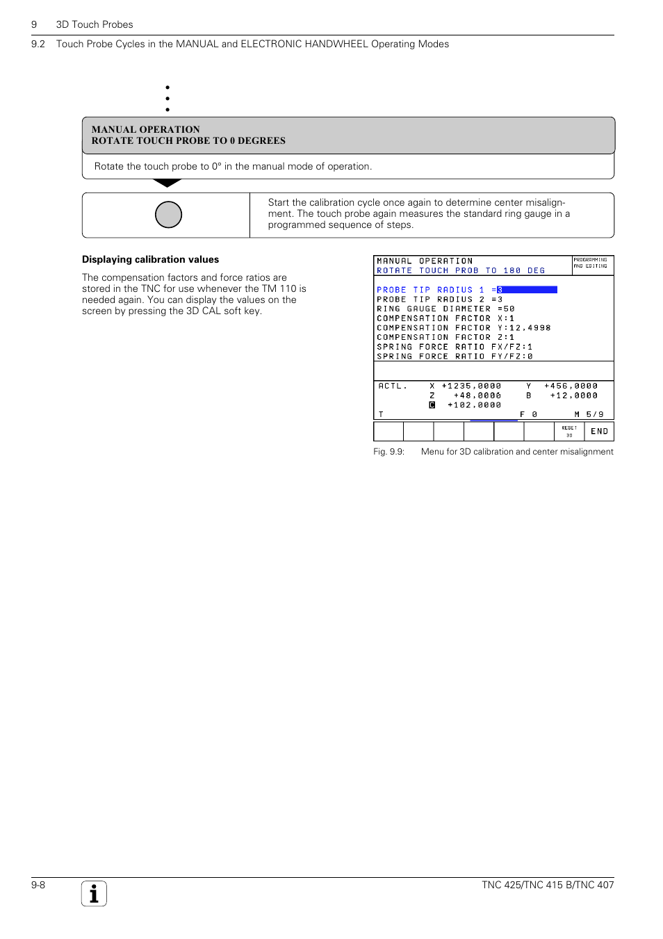 HEIDENHAIN TNC 407 (280 580) User Manual User Manual | Page 275 / 376