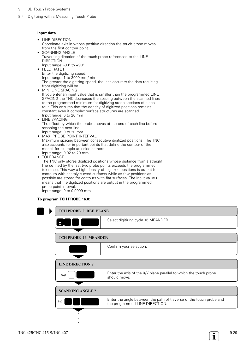 HEIDENHAIN TNC 407 (280 580) User Manual User Manual | Page 296 / 376