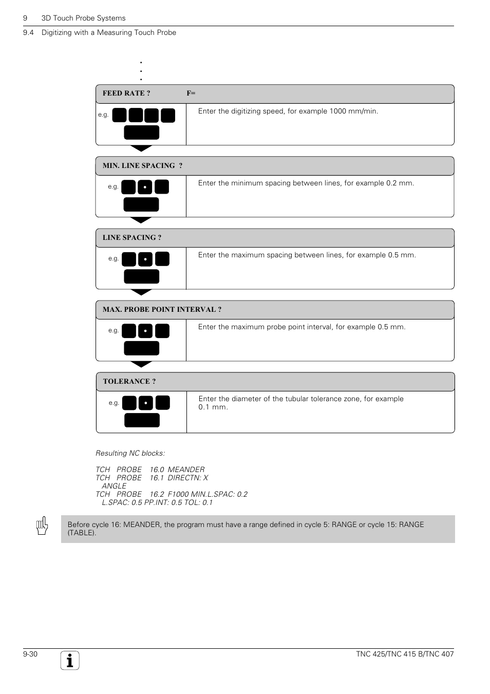 HEIDENHAIN TNC 407 (280 580) User Manual User Manual | Page 297 / 376