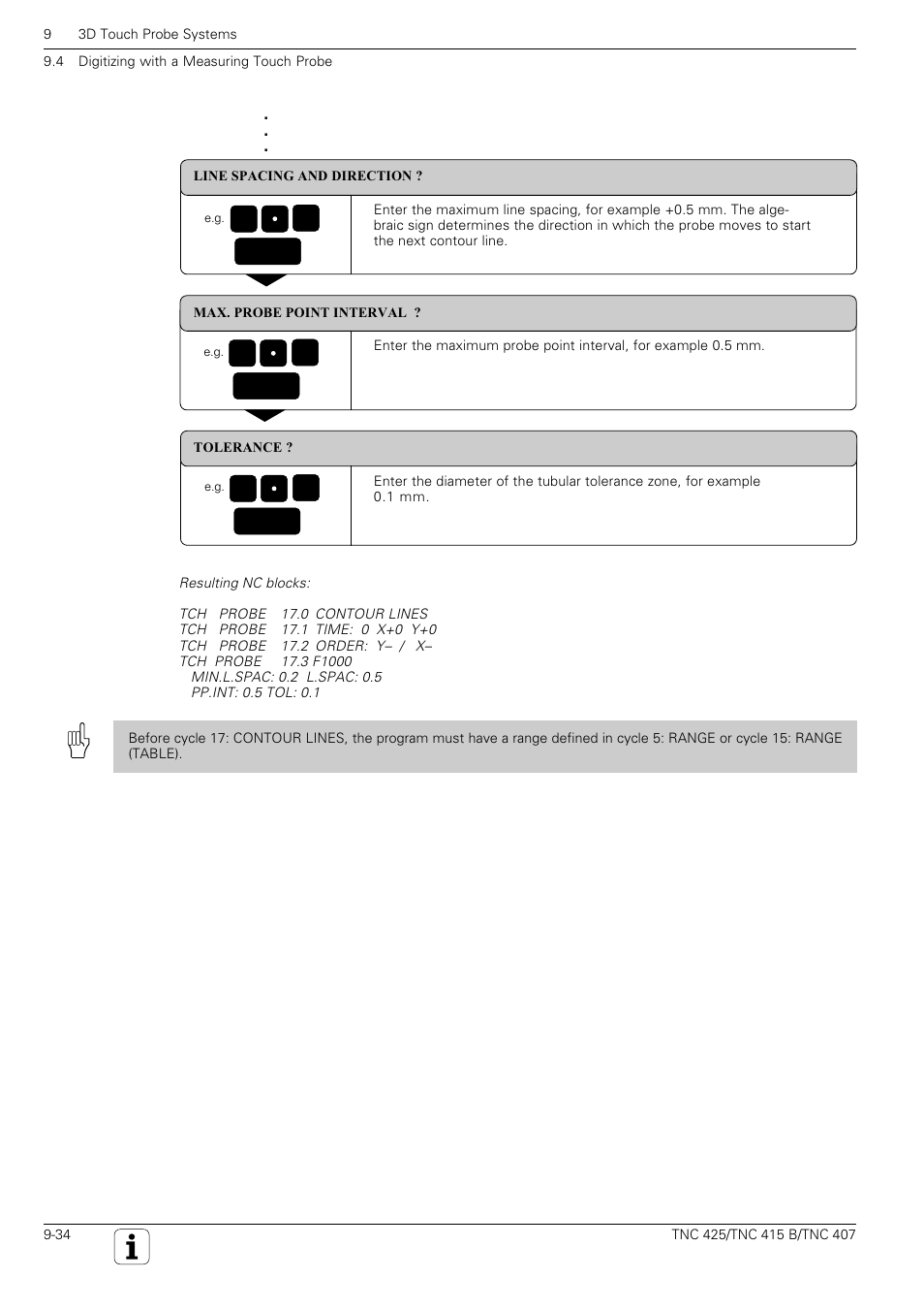 HEIDENHAIN TNC 407 (280 580) User Manual User Manual | Page 301 / 376