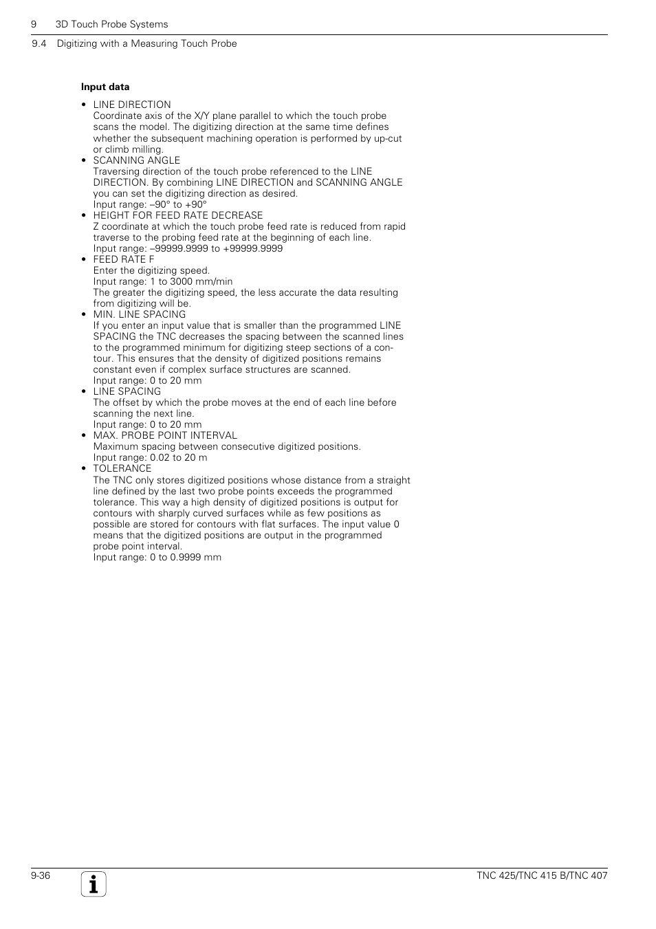 HEIDENHAIN TNC 407 (280 580) User Manual User Manual | Page 303 / 376