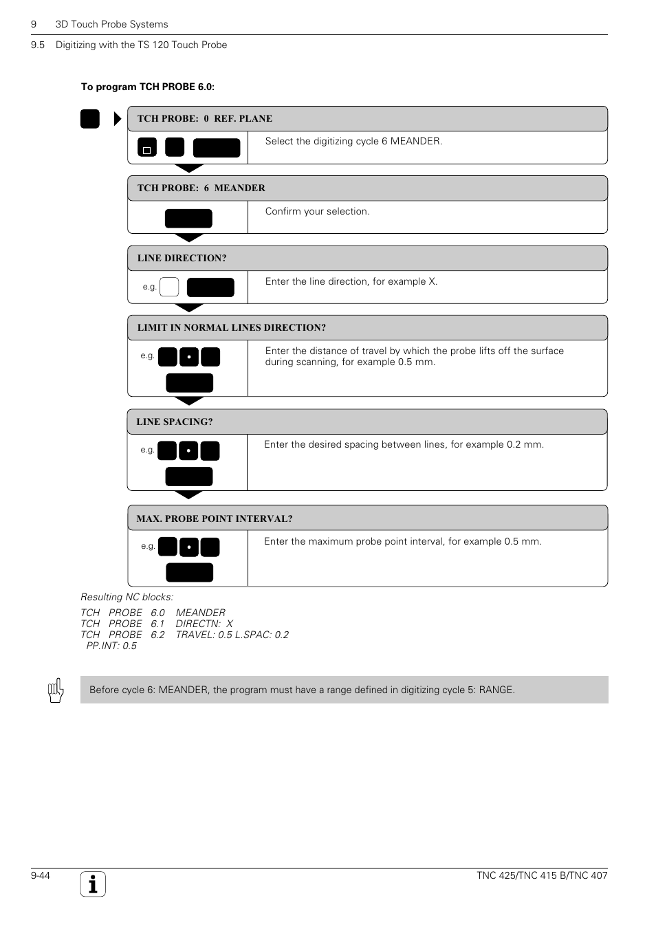 HEIDENHAIN TNC 407 (280 580) User Manual User Manual | Page 311 / 376