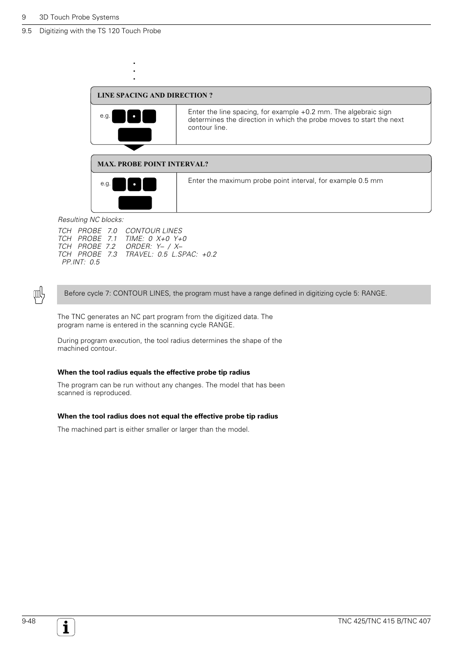 HEIDENHAIN TNC 407 (280 580) User Manual User Manual | Page 315 / 376