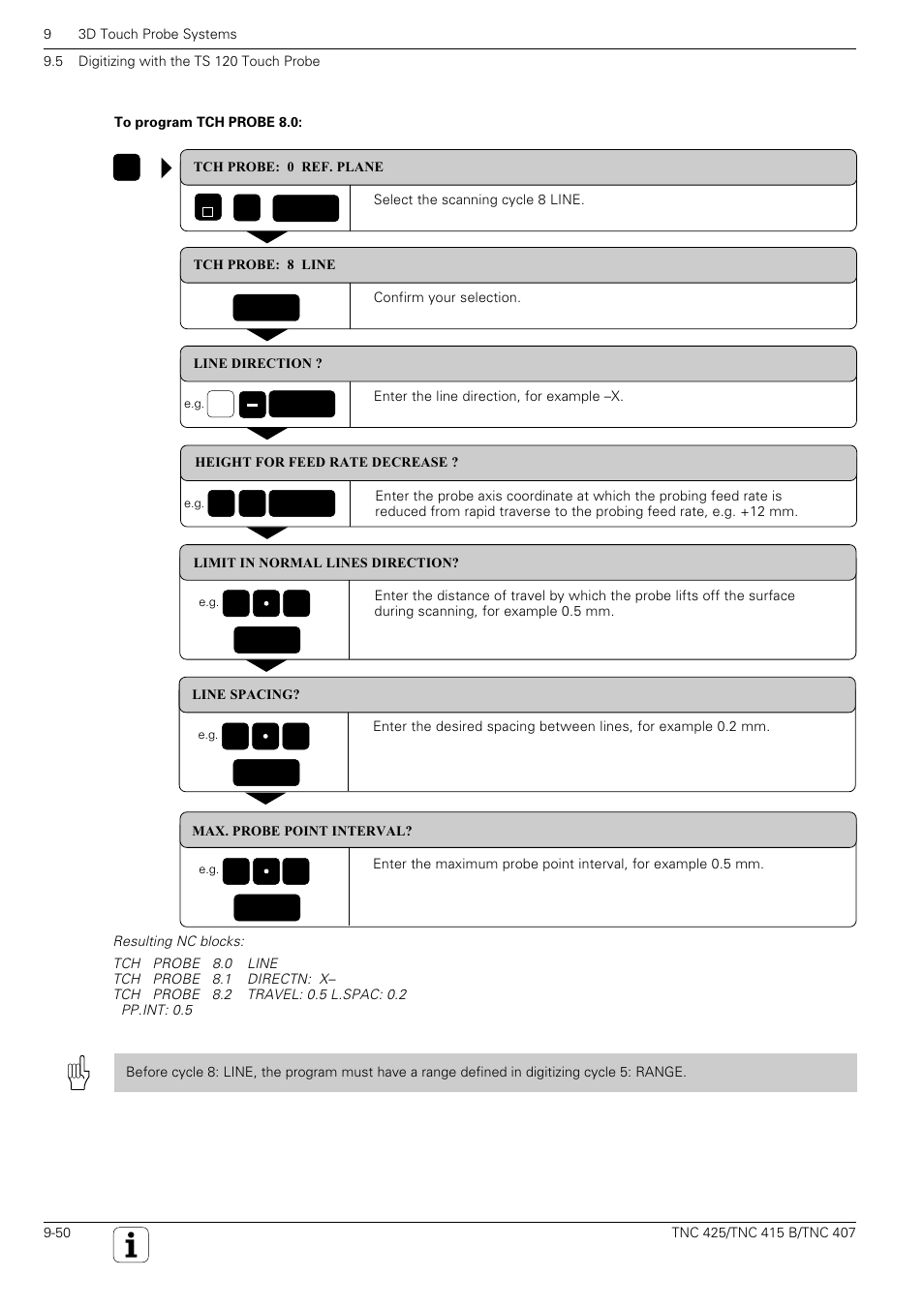 HEIDENHAIN TNC 407 (280 580) User Manual User Manual | Page 317 / 376