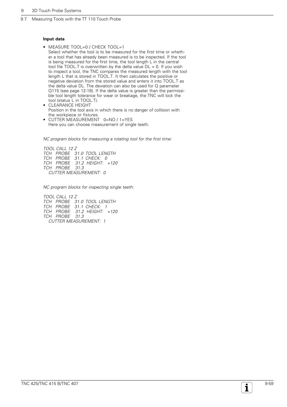 HEIDENHAIN TNC 407 (280 580) User Manual User Manual | Page 326 / 376