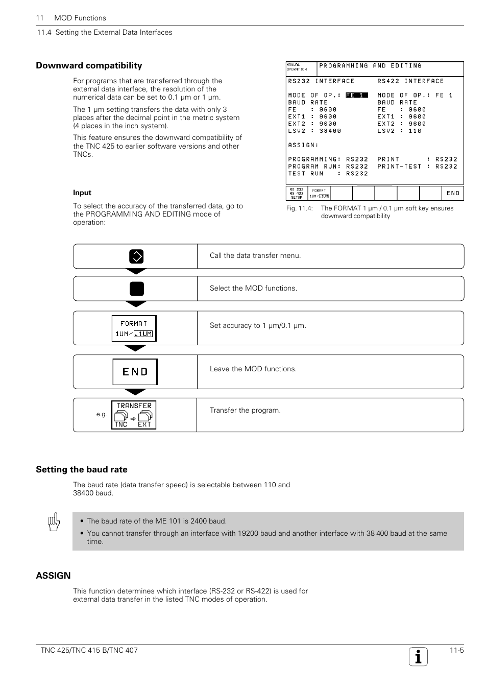 HEIDENHAIN TNC 407 (280 580) User Manual User Manual | Page 338 / 376