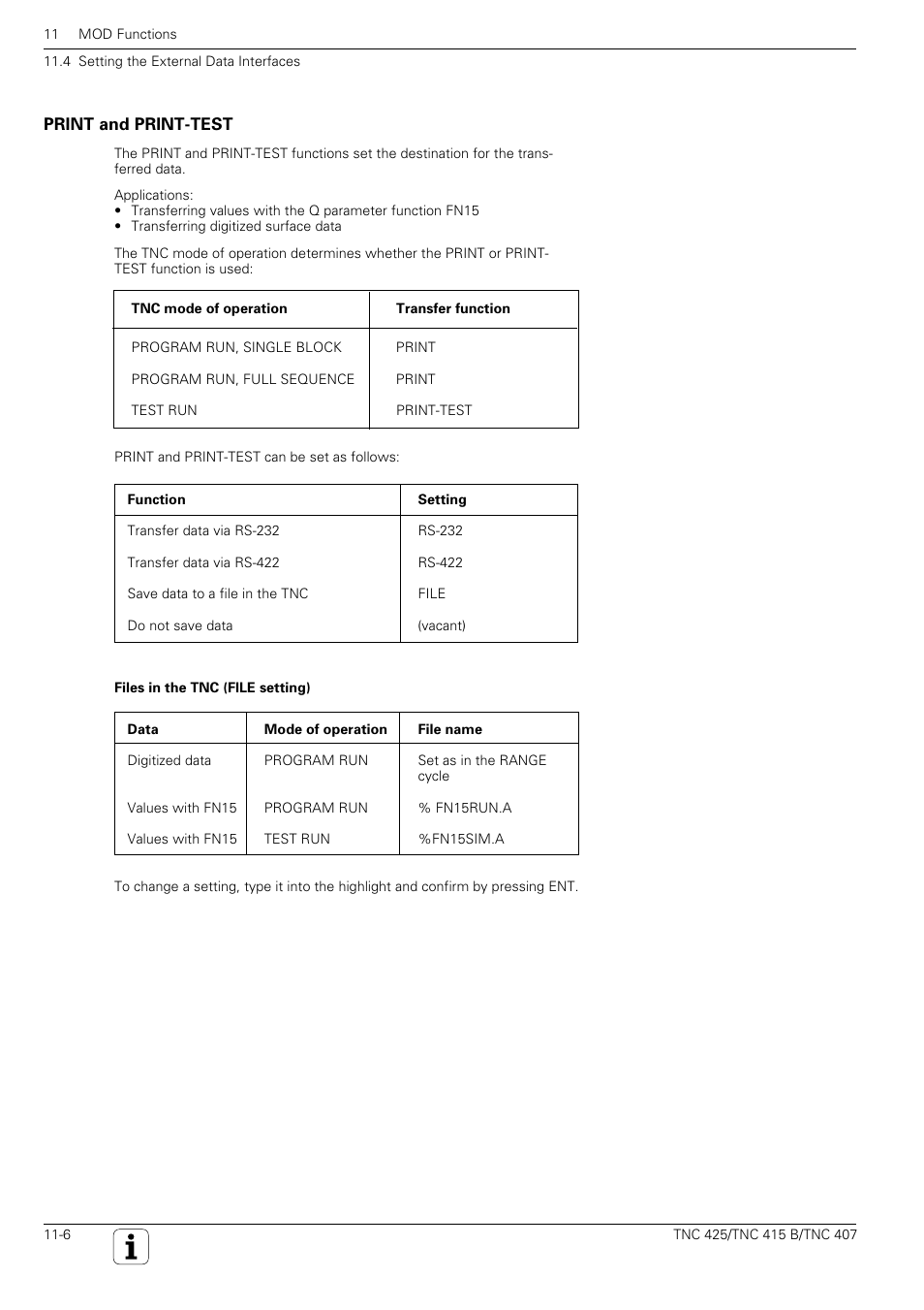 HEIDENHAIN TNC 407 (280 580) User Manual User Manual | Page 339 / 376