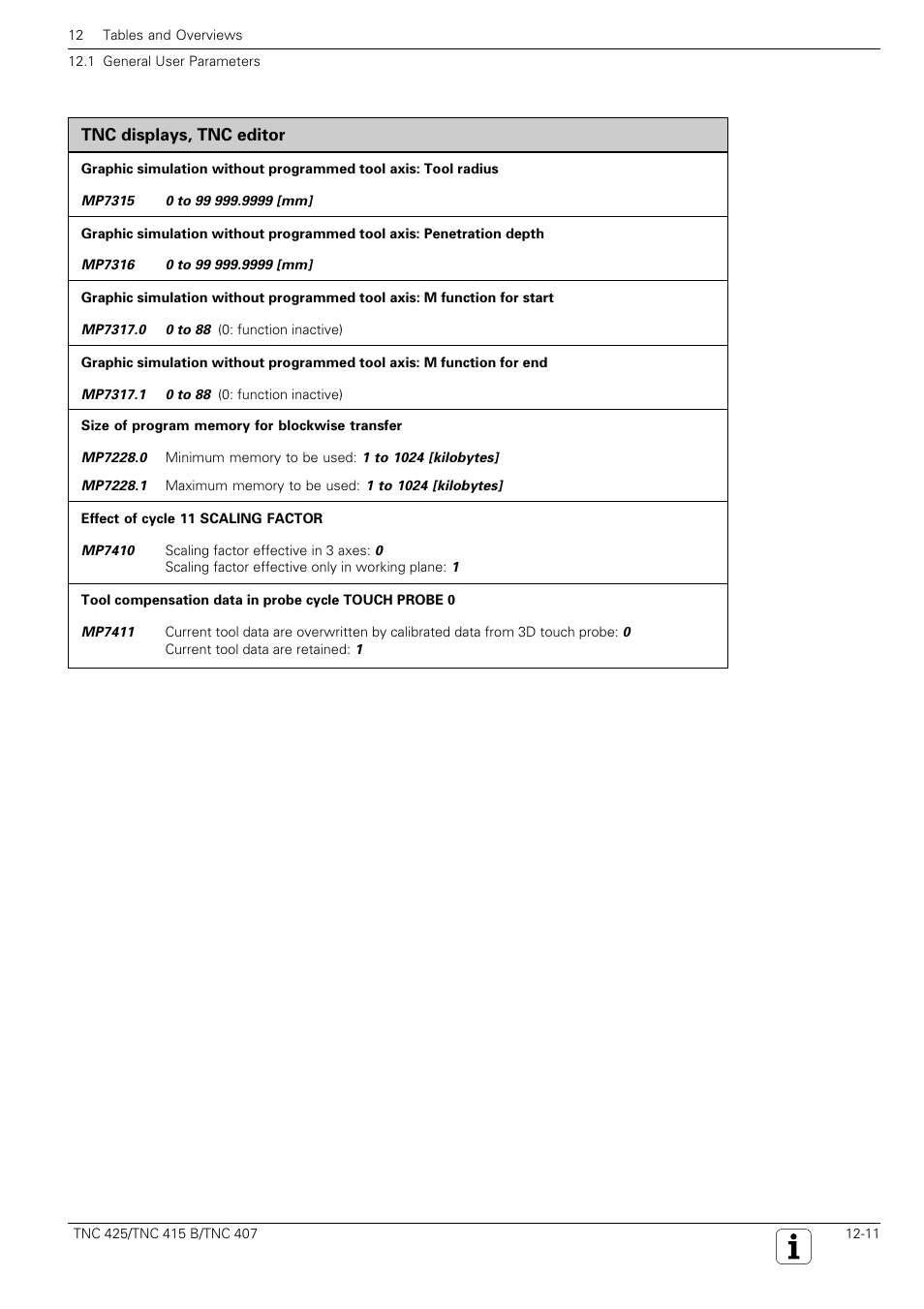 HEIDENHAIN TNC 407 (280 580) User Manual User Manual | Page 355 / 376