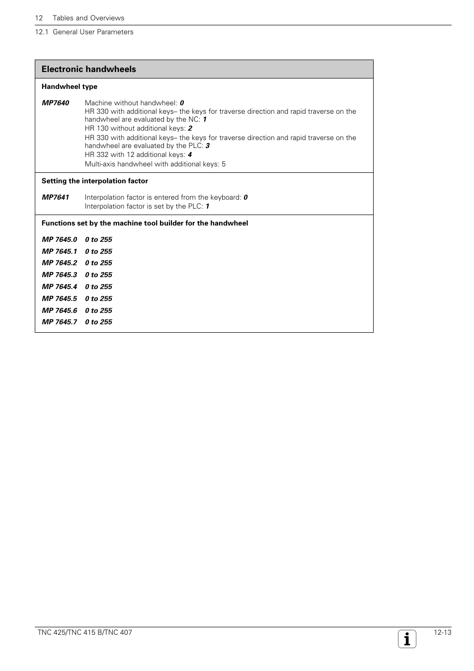 HEIDENHAIN TNC 407 (280 580) User Manual User Manual | Page 357 / 376