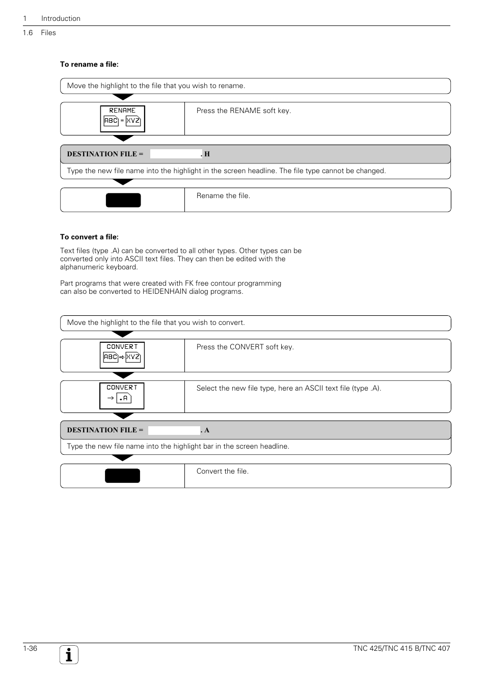 HEIDENHAIN TNC 407 (280 580) User Manual User Manual | Page 37 / 376