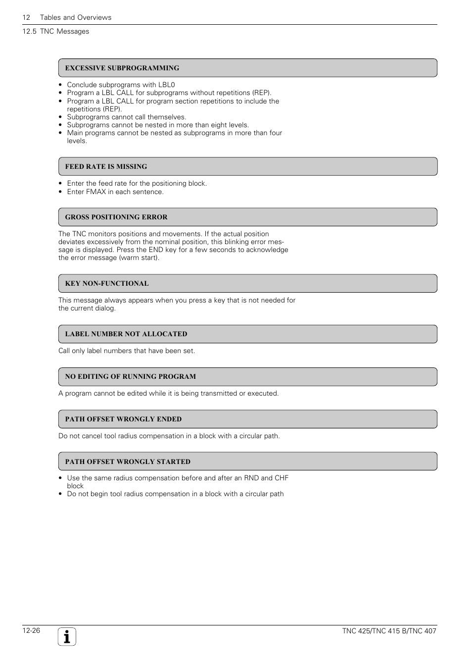 HEIDENHAIN TNC 407 (280 580) User Manual User Manual | Page 370 / 376