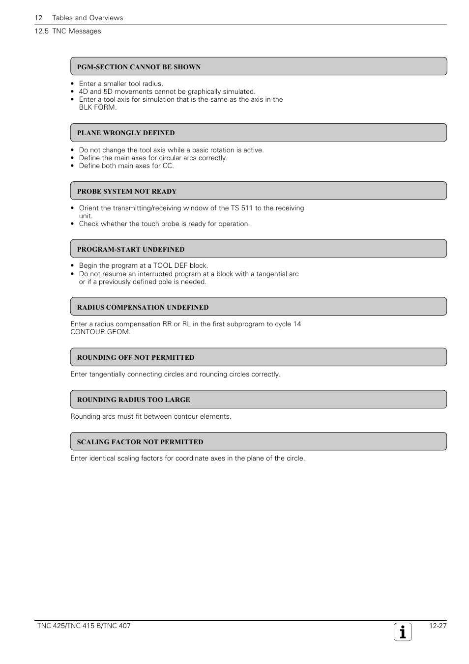 HEIDENHAIN TNC 407 (280 580) User Manual User Manual | Page 371 / 376