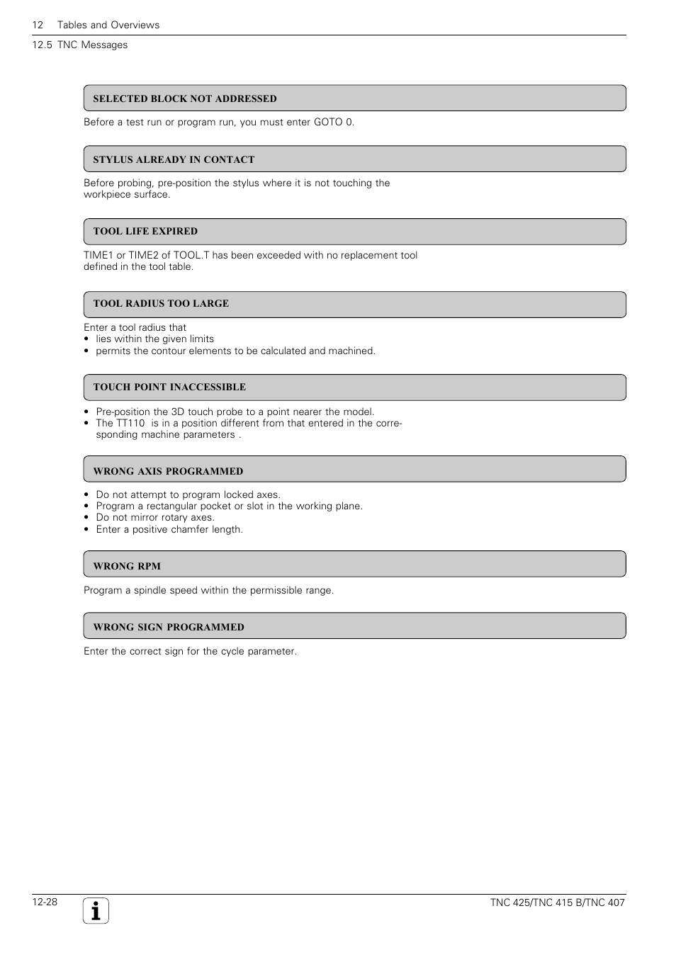 HEIDENHAIN TNC 407 (280 580) User Manual User Manual | Page 372 / 376