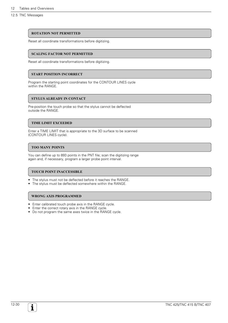 HEIDENHAIN TNC 407 (280 580) User Manual User Manual | Page 374 / 376