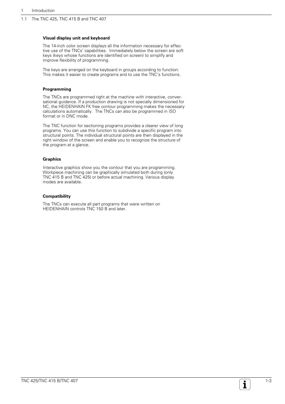 HEIDENHAIN TNC 407 (280 580) User Manual User Manual | Page 4 / 376