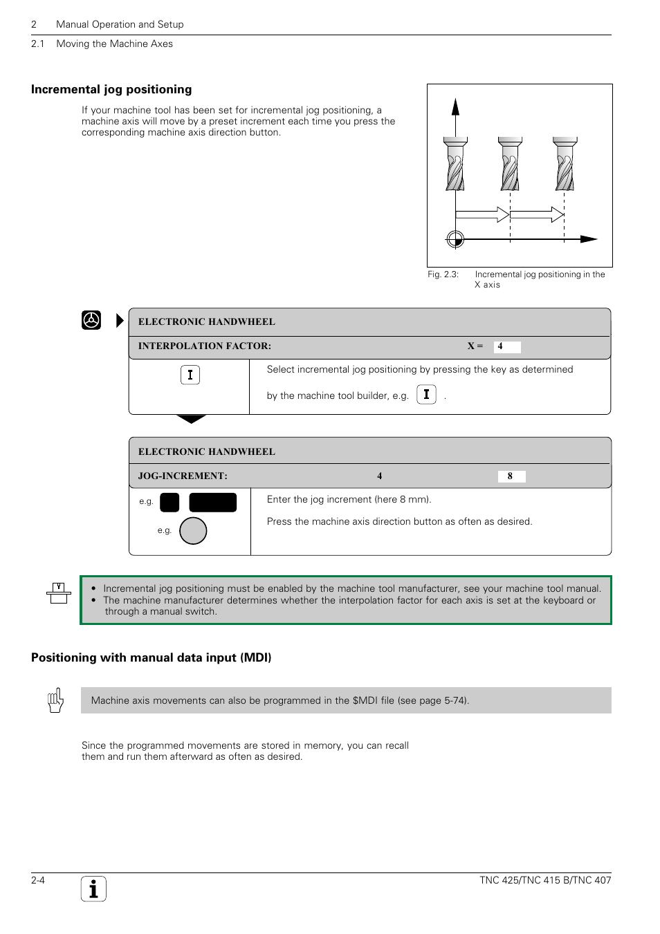 HEIDENHAIN TNC 407 (280 580) User Manual User Manual | Page 42 / 376