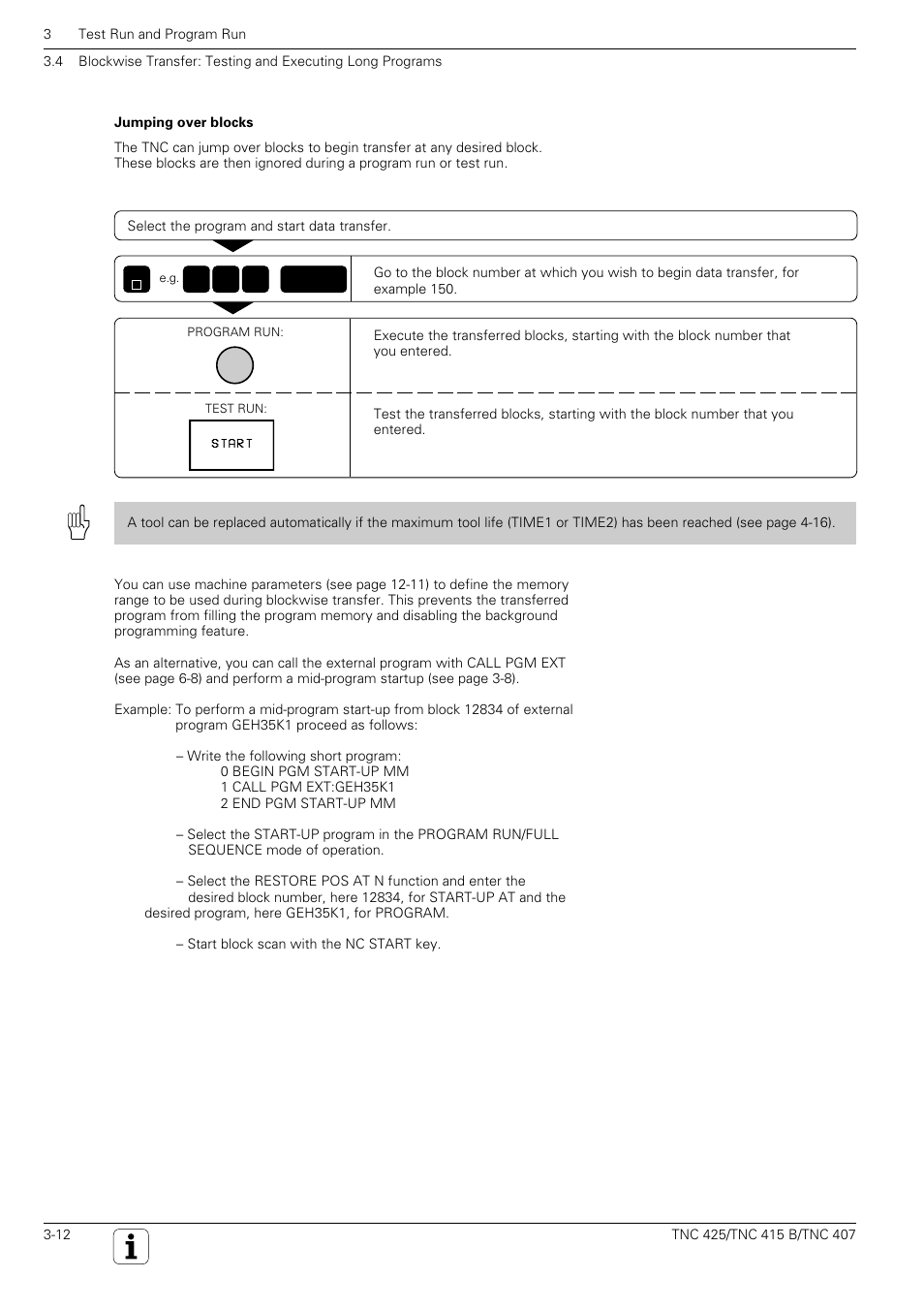 HEIDENHAIN TNC 407 (280 580) User Manual User Manual | Page 60 / 376