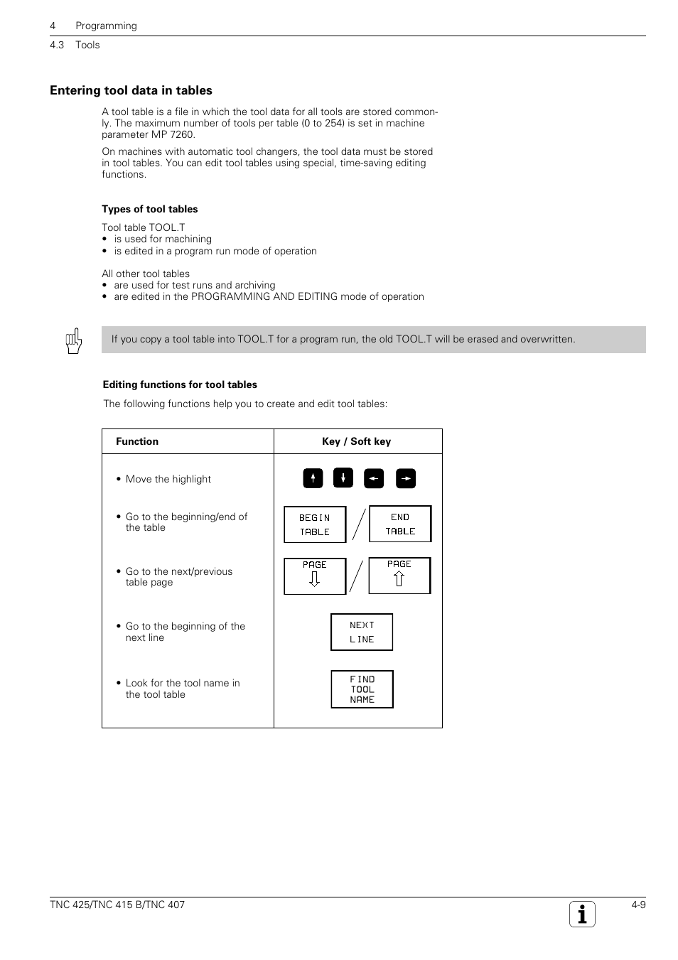 HEIDENHAIN TNC 407 (280 580) User Manual User Manual | Page 68 / 376