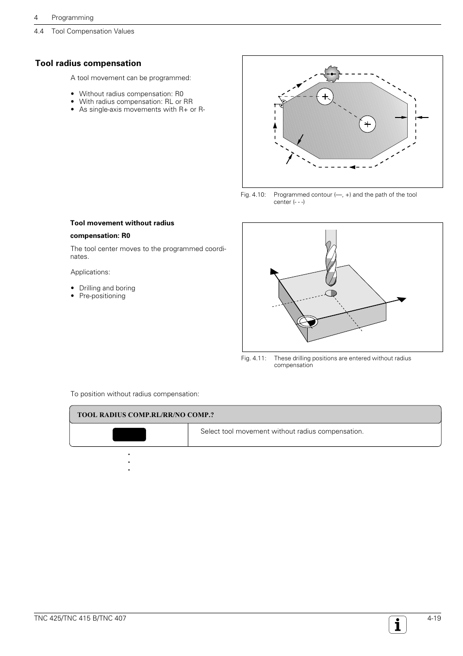 HEIDENHAIN TNC 407 (280 580) User Manual User Manual | Page 78 / 376