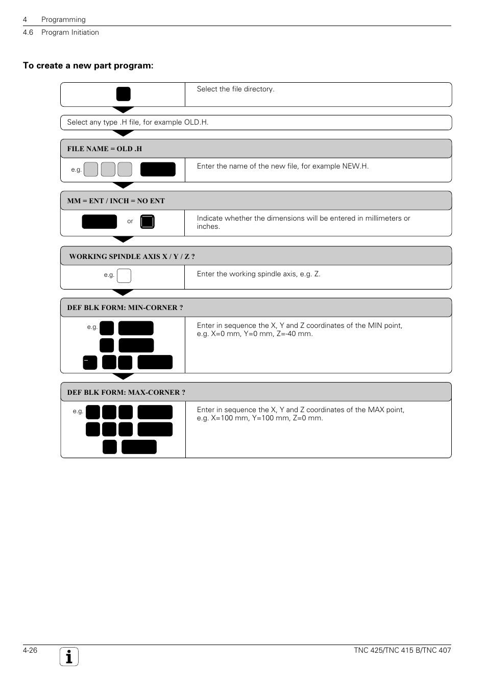 Nw e | HEIDENHAIN TNC 407 (280 580) User Manual User Manual | Page 85 / 376