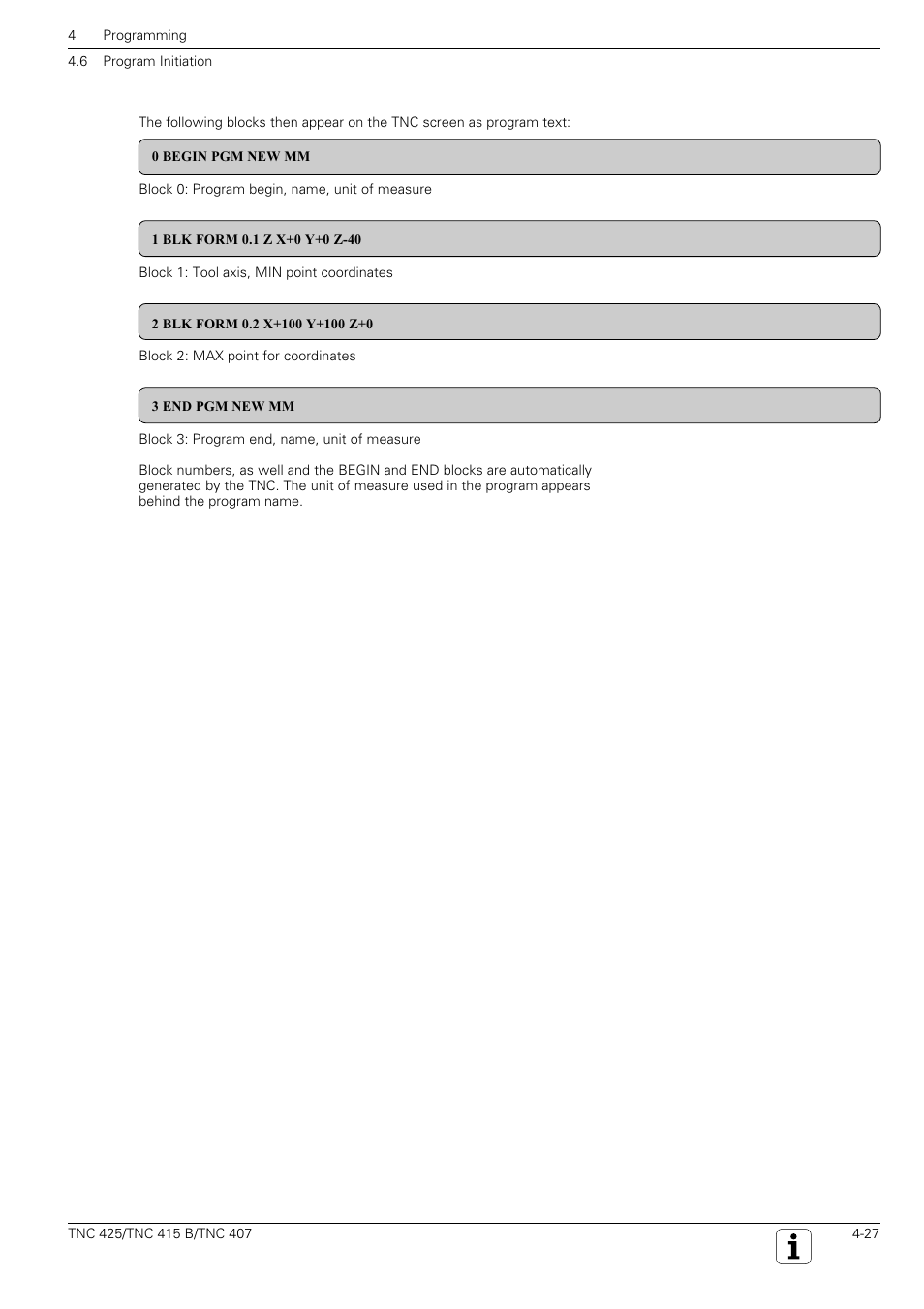 HEIDENHAIN TNC 407 (280 580) User Manual User Manual | Page 86 / 376