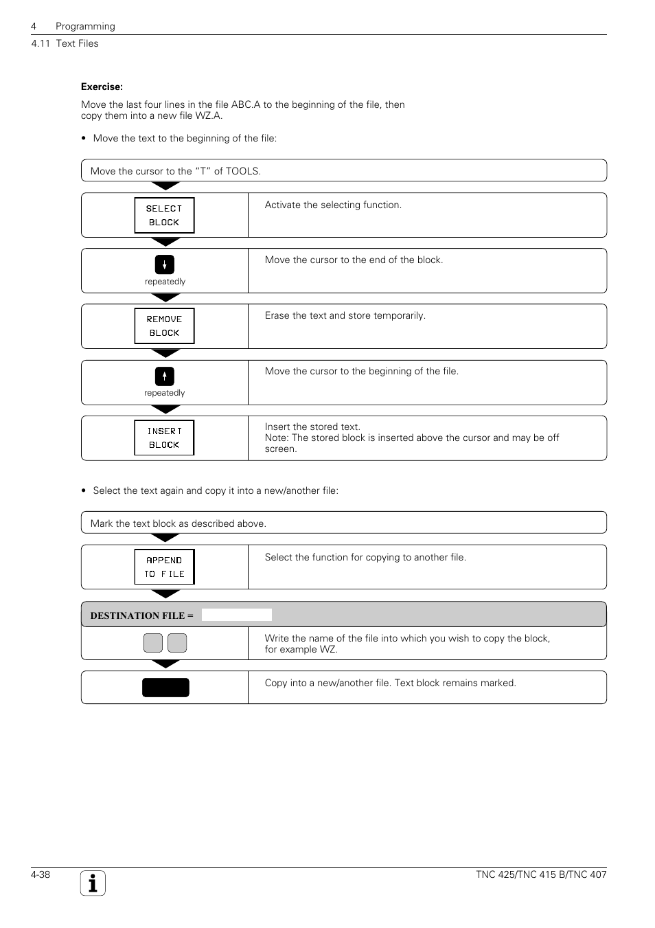 HEIDENHAIN TNC 407 (280 580) User Manual User Manual | Page 97 / 376