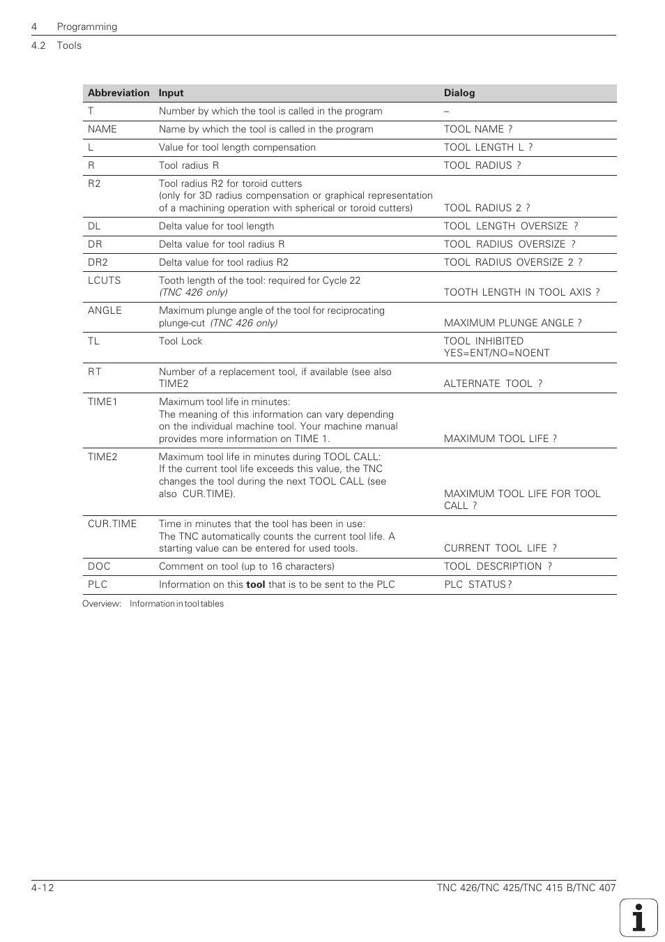 HEIDENHAIN TNC 407 (280 580) ISO Programming User Manual | Page 109 / 333
