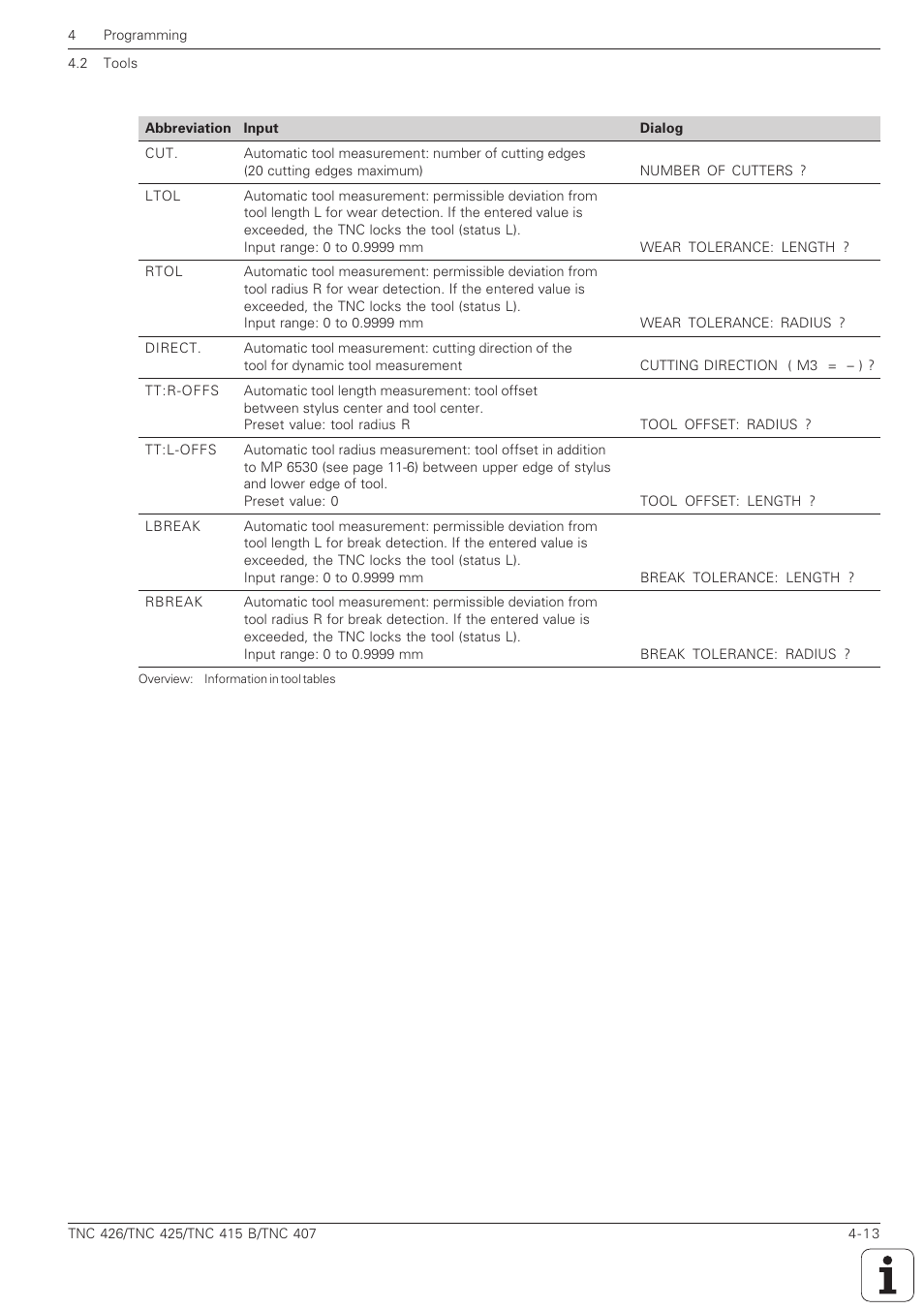 HEIDENHAIN TNC 407 (280 580) ISO Programming User Manual | Page 110 / 333