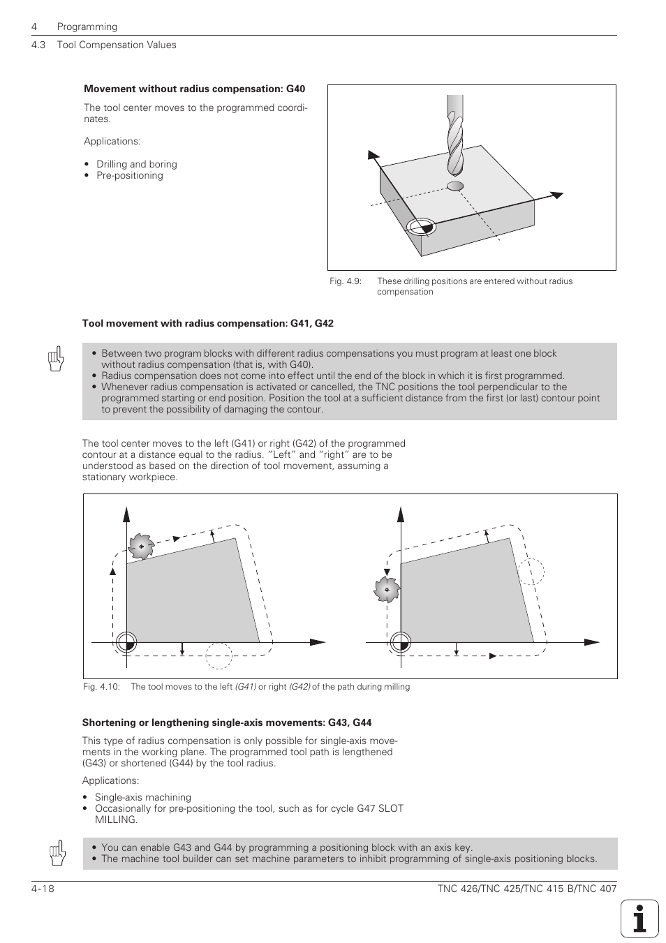 HEIDENHAIN TNC 407 (280 580) ISO Programming User Manual | Page 115 / 333