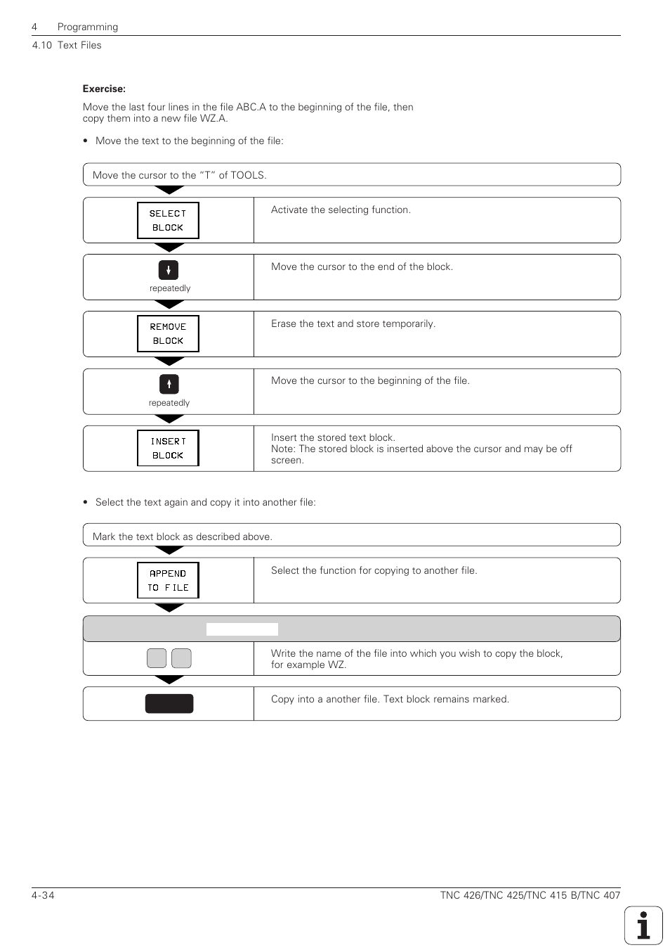 HEIDENHAIN TNC 407 (280 580) ISO Programming User Manual | Page 131 / 333