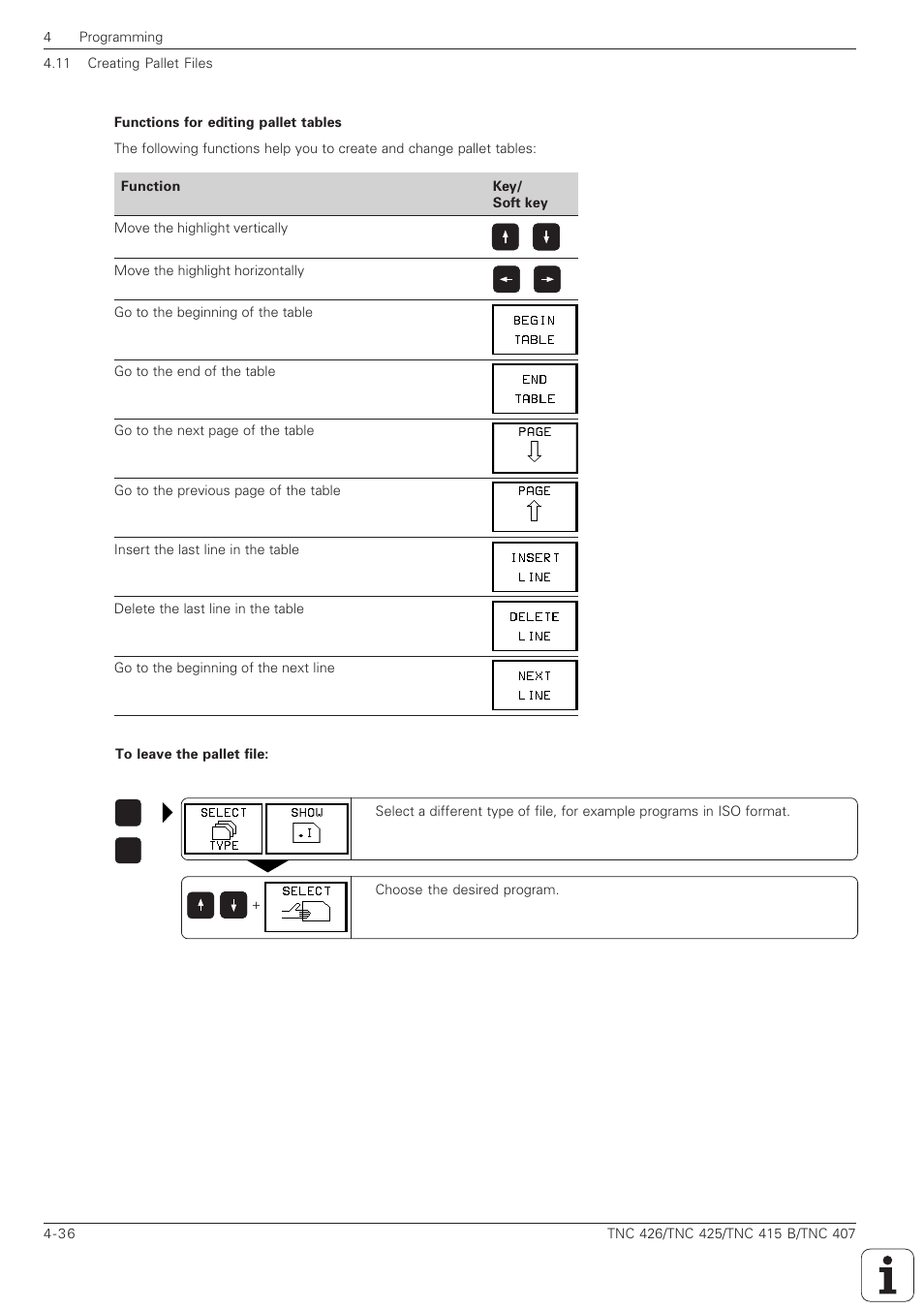 HEIDENHAIN TNC 407 (280 580) ISO Programming User Manual | Page 133 / 333