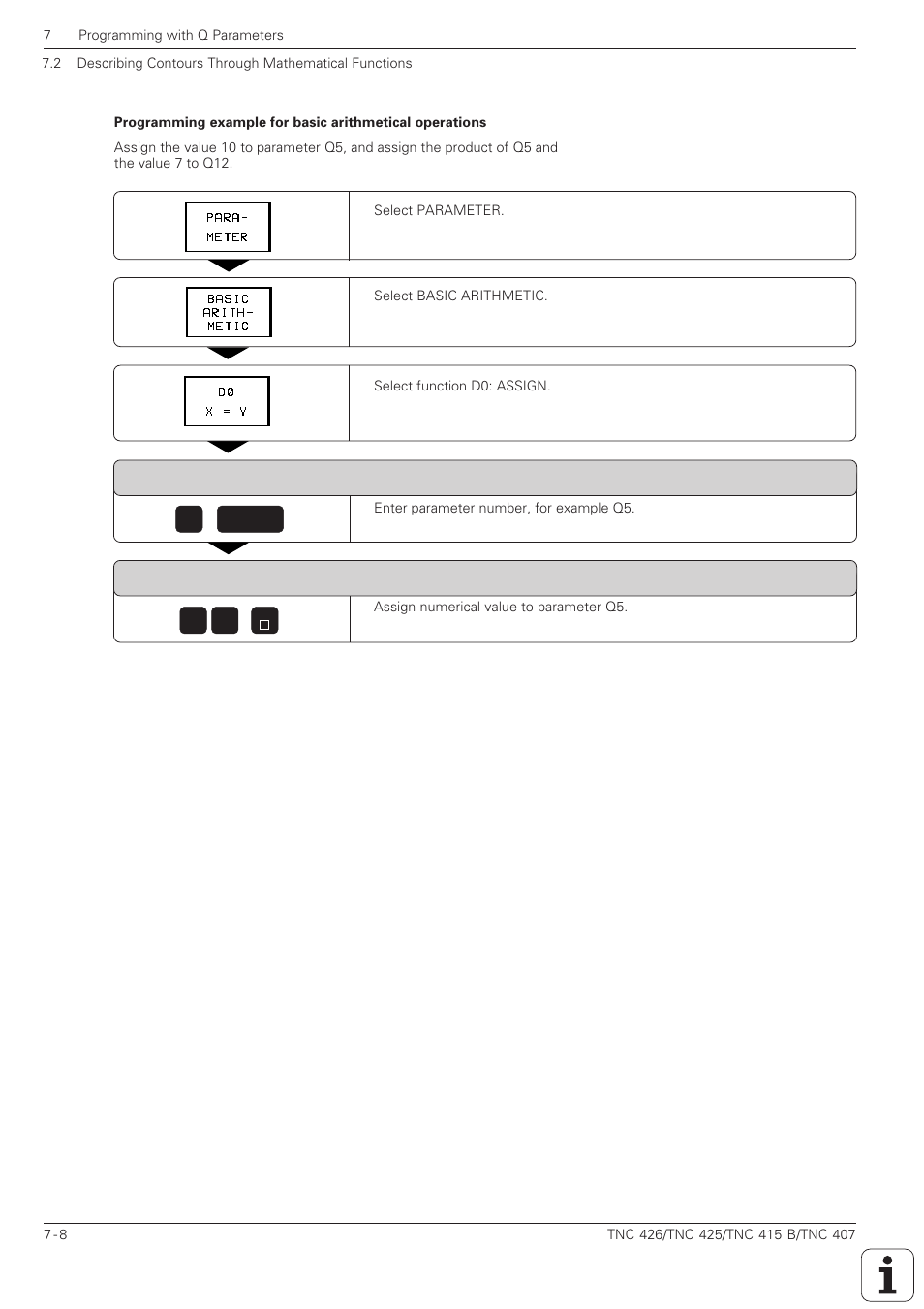 HEIDENHAIN TNC 407 (280 580) ISO Programming User Manual | Page 197 / 333