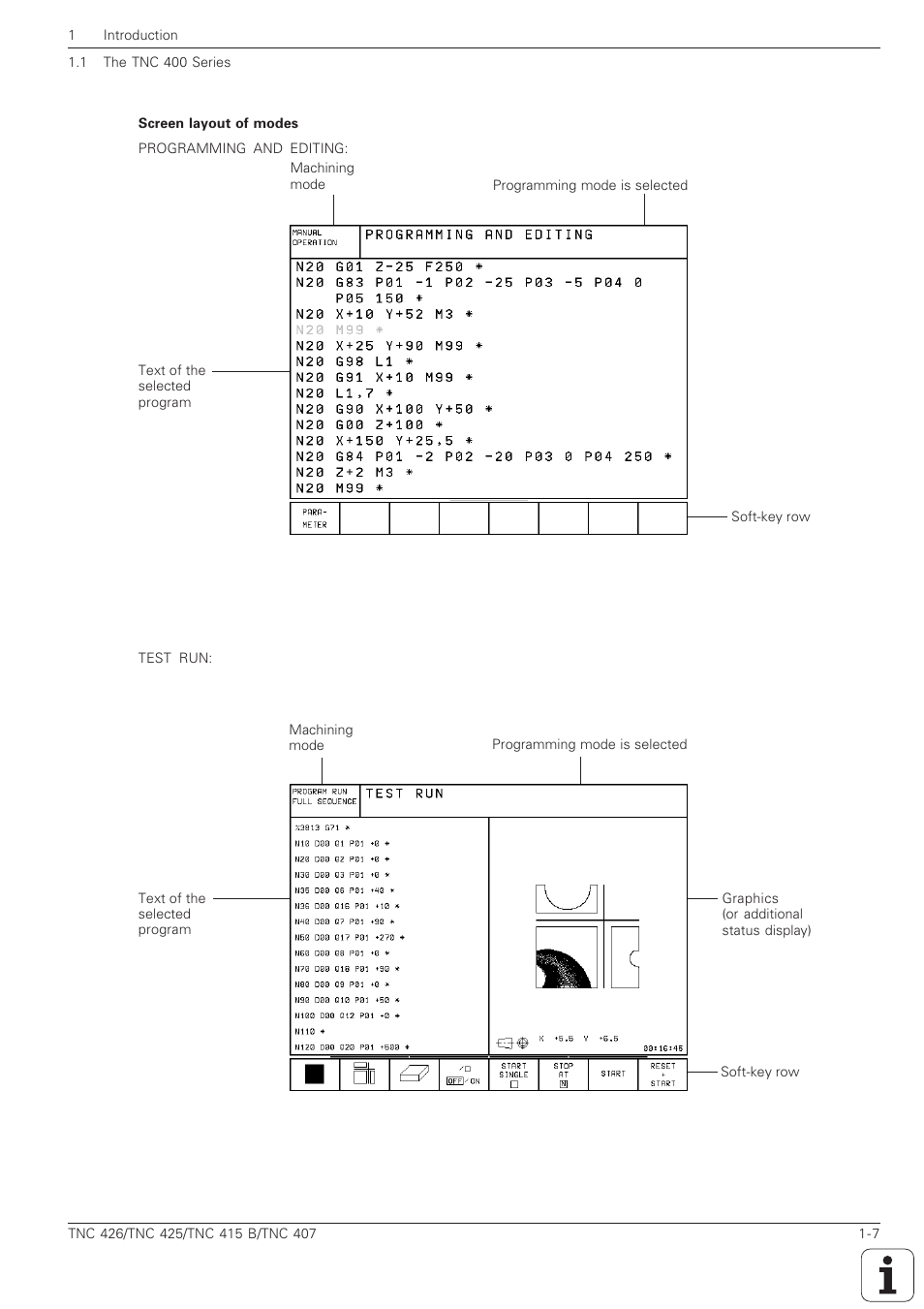 HEIDENHAIN TNC 407 (280 580) ISO Programming User Manual | Page 25 / 333