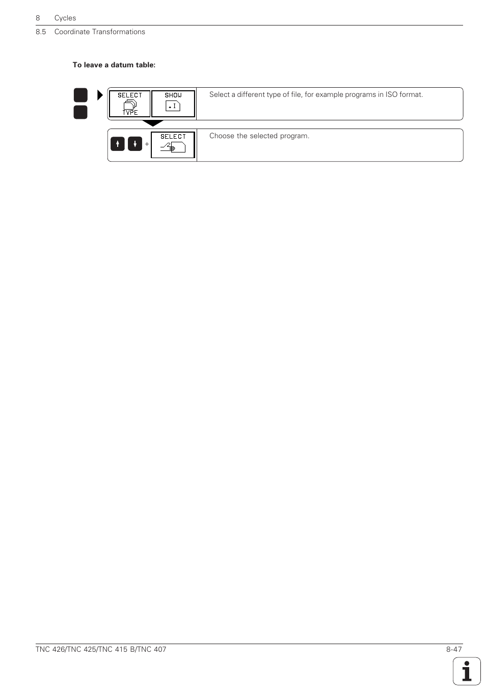 HEIDENHAIN TNC 407 (280 580) ISO Programming User Manual | Page 267 / 333