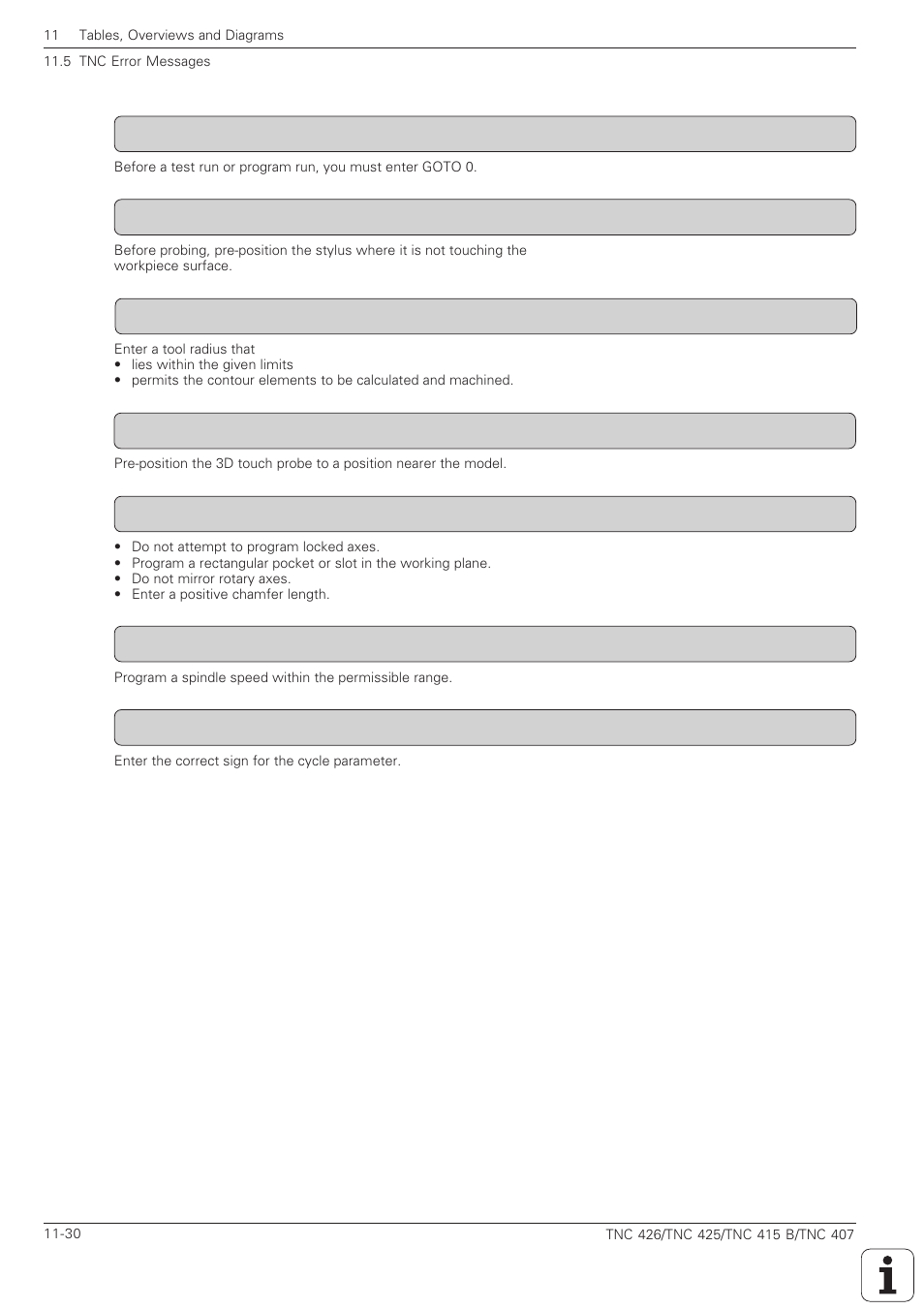 HEIDENHAIN TNC 407 (280 580) ISO Programming User Manual | Page 327 / 333