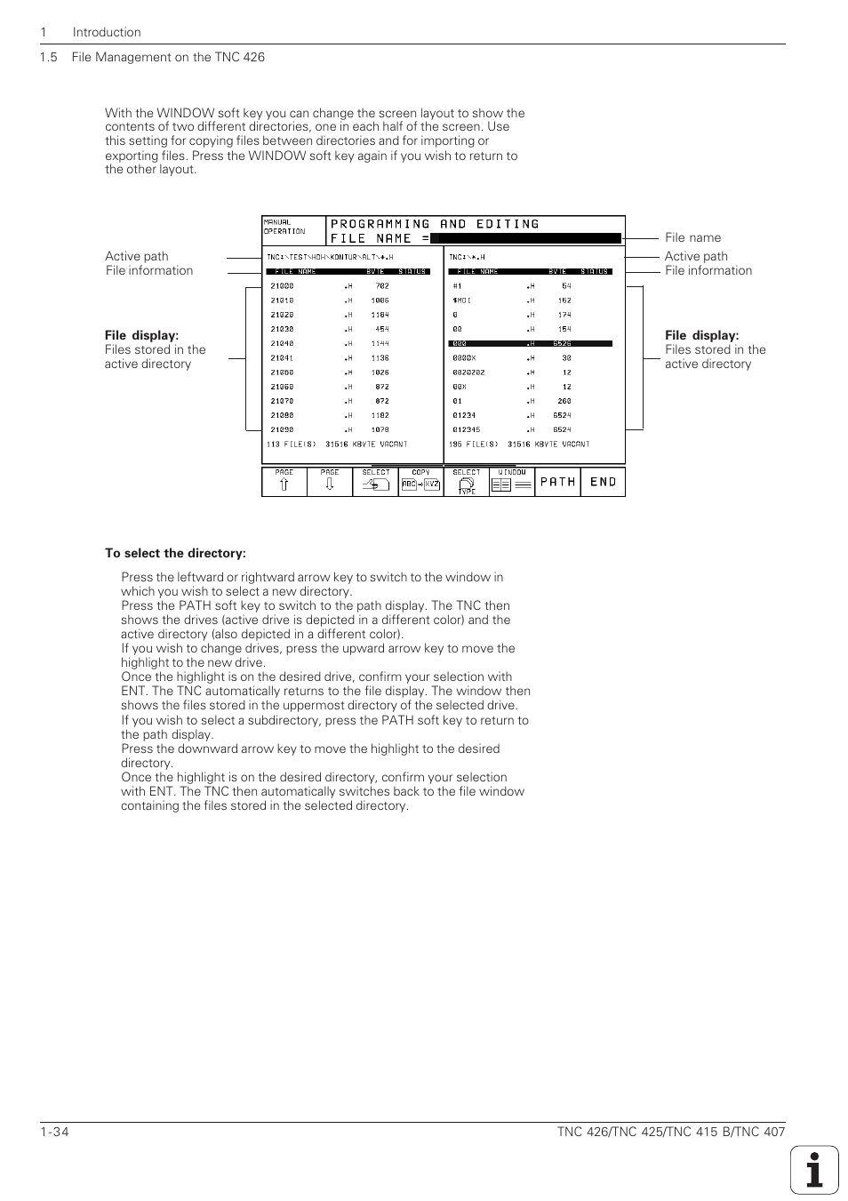 HEIDENHAIN TNC 407 (280 580) ISO Programming User Manual | Page 52 / 333